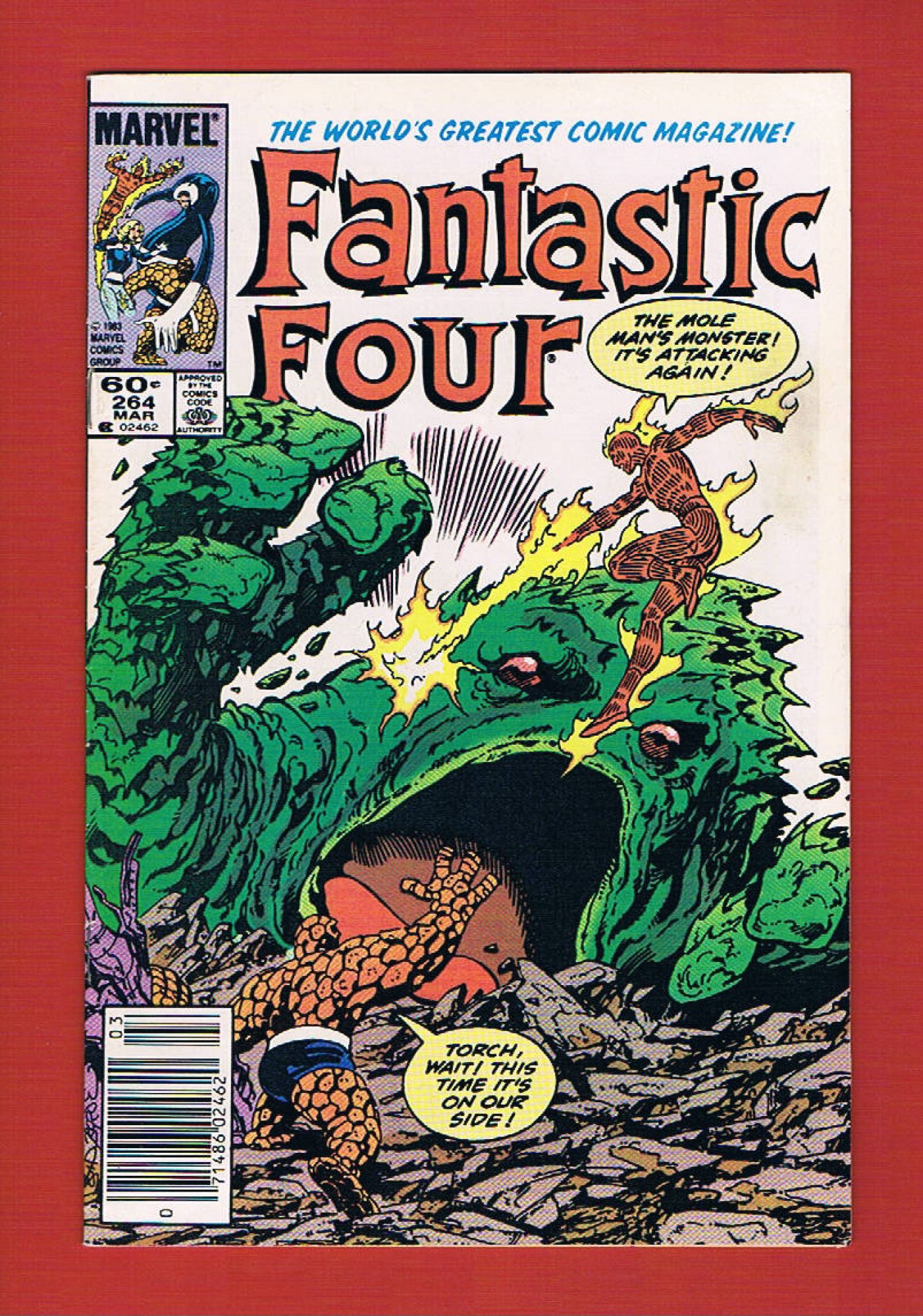 Fantastic Four #264, Mar 1984, 8.0 VF