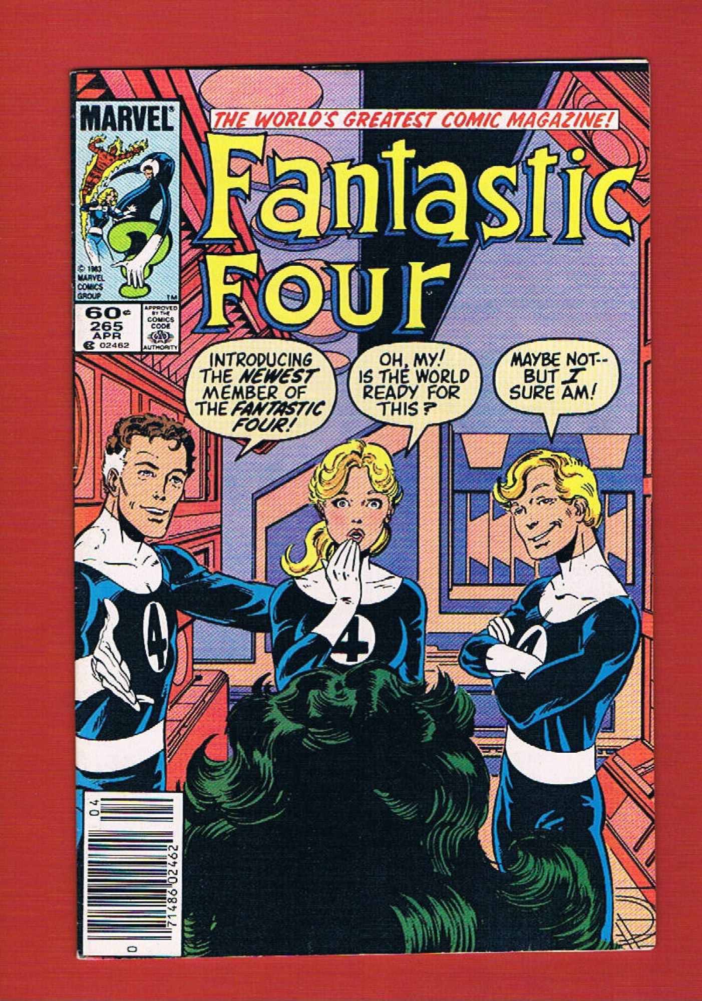 Fantastic Four #265, Apr 1984, 9.0 VF/NM