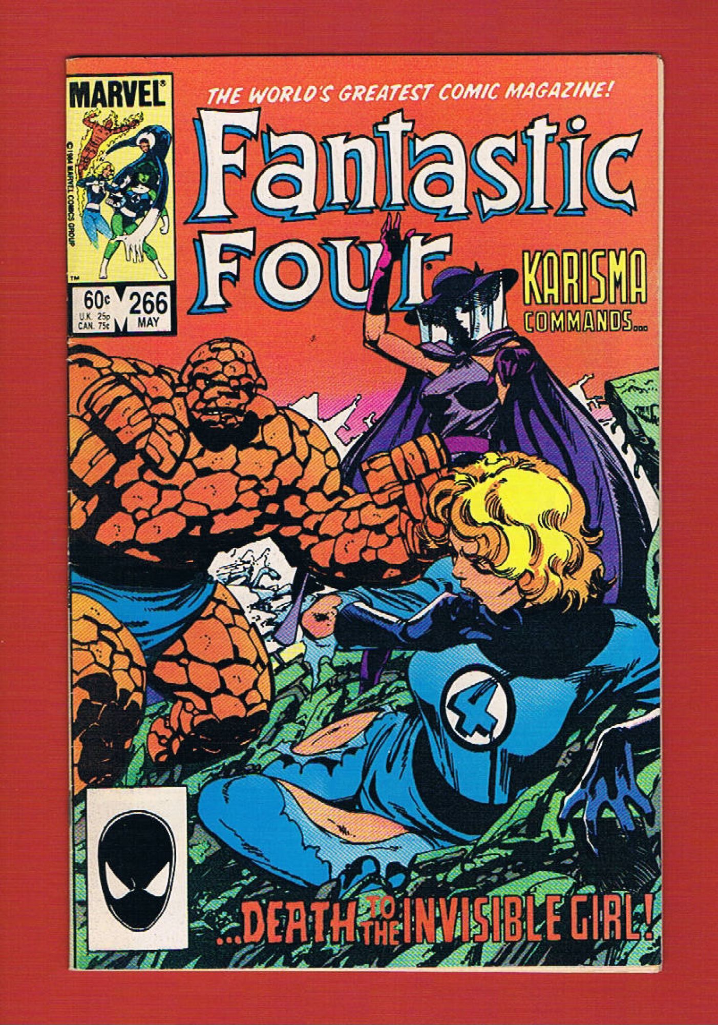 Fantastic Four #266, May 1984, 9.0 VF/NM