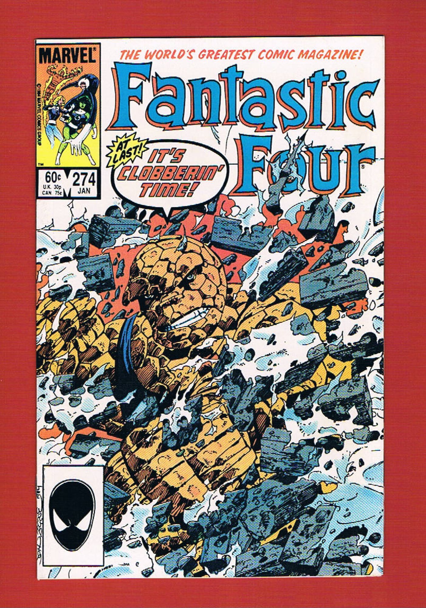 Fantastic Four #274, Jan 1985, 8.5 VF+