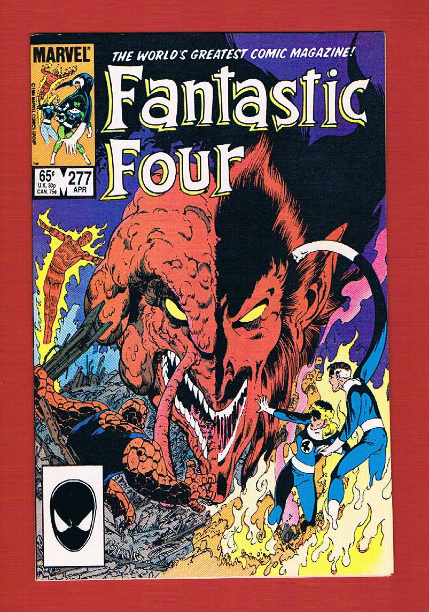Fantastic Four #277, Apr 1985, 9.0 VF/NM