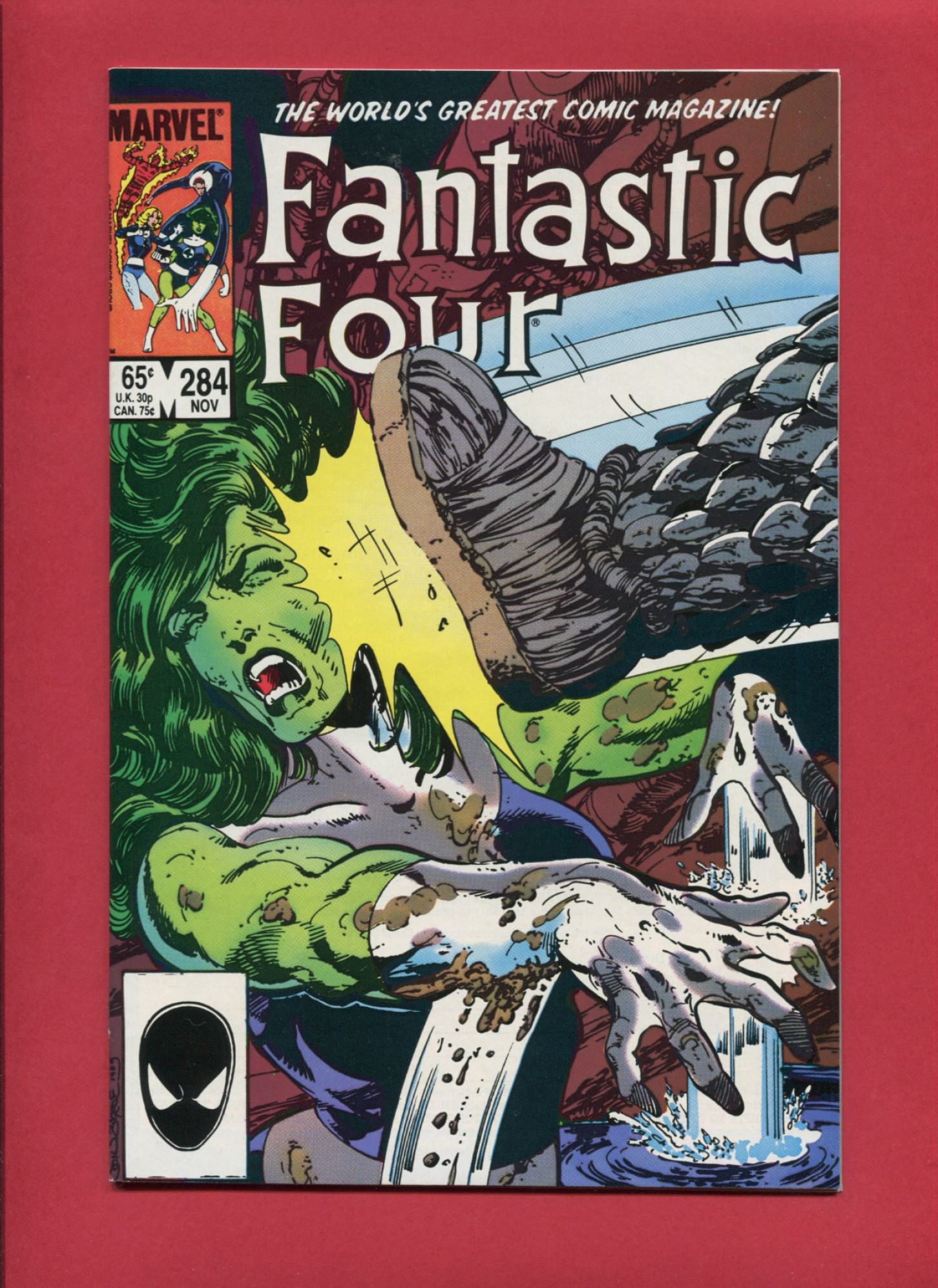 Fantastic Four #284, Nov 1985, 9.2 NM-