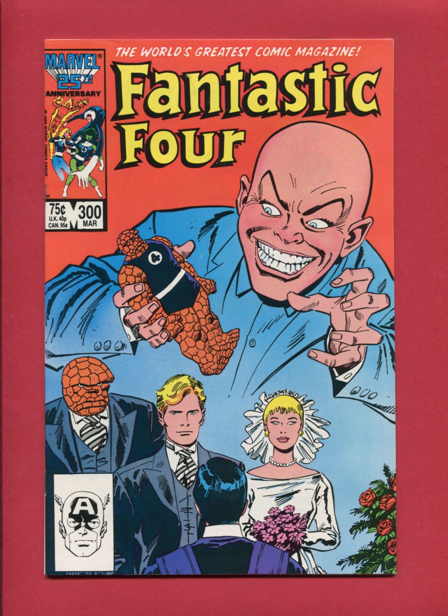 Fantastic Four #300, Mar 1987, 9.2 NM-