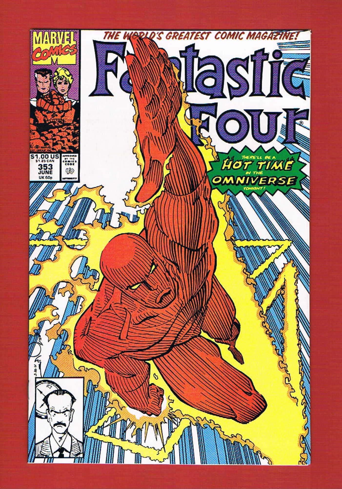 Fantastic Four #353, Jun 1991, 9.2 NM-