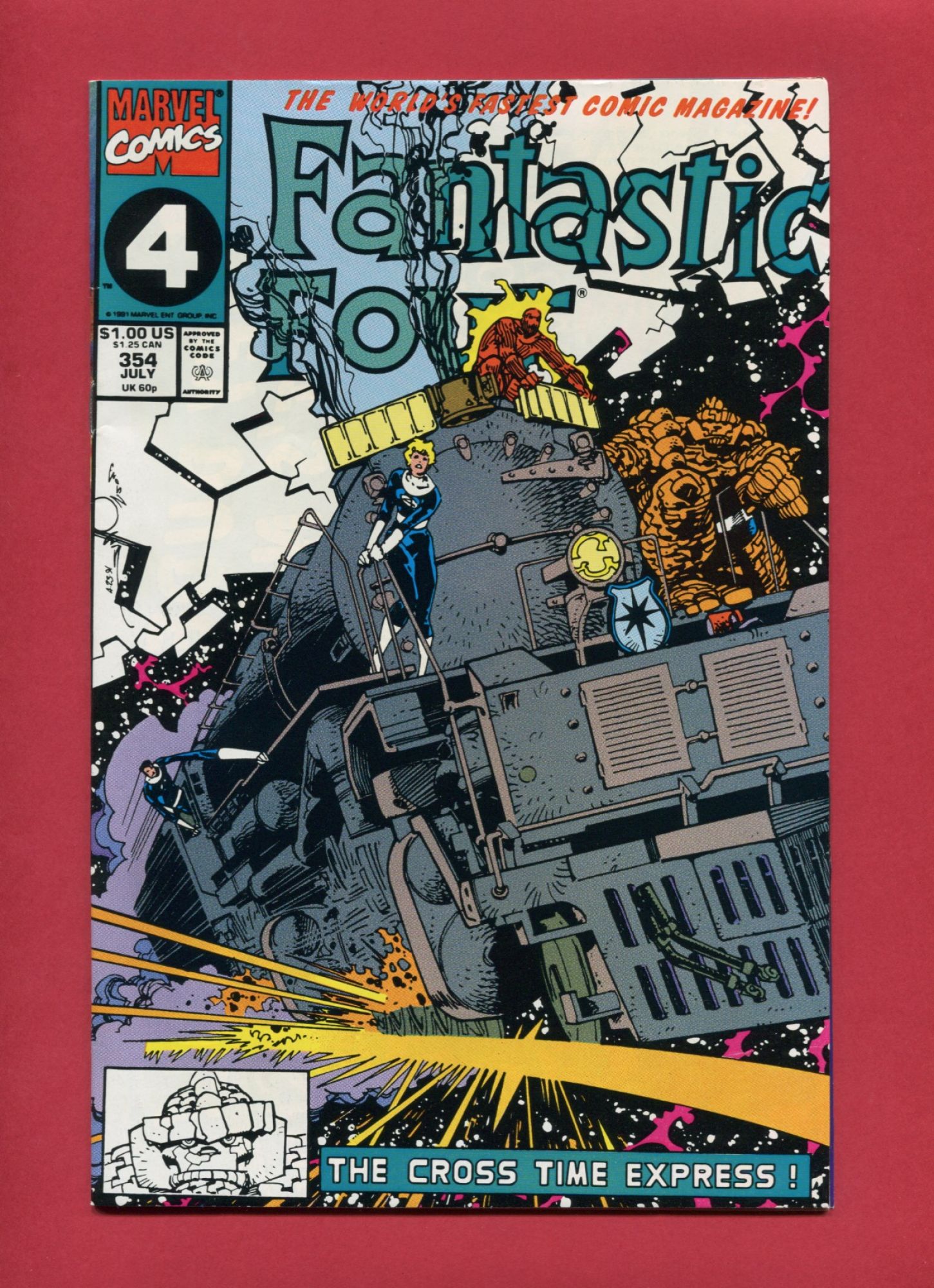 Fantastic Four #354, Jul 1991, 8.5 VF+