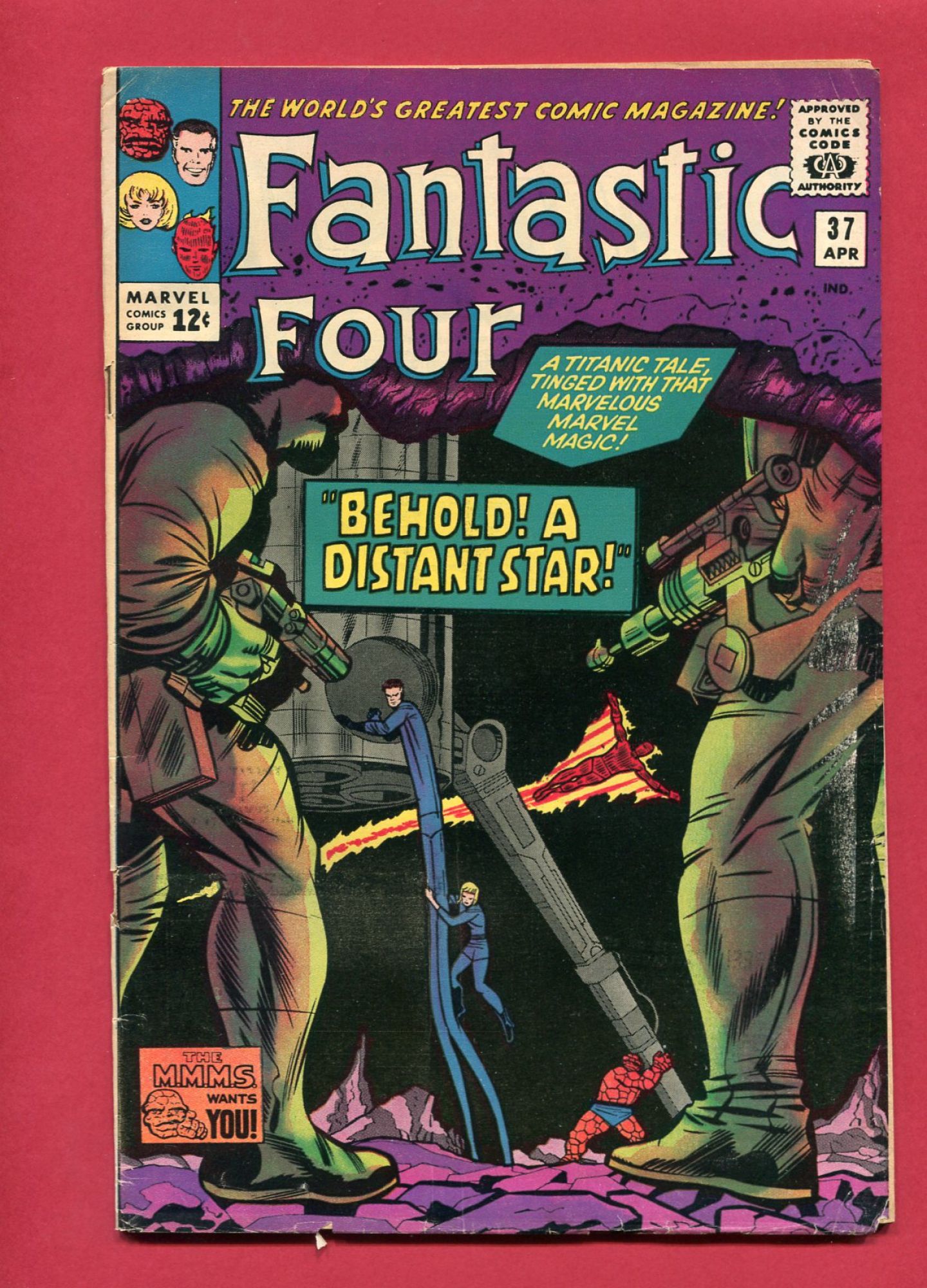 Fantastic Four #37, Apr 1965, 4.0 VF