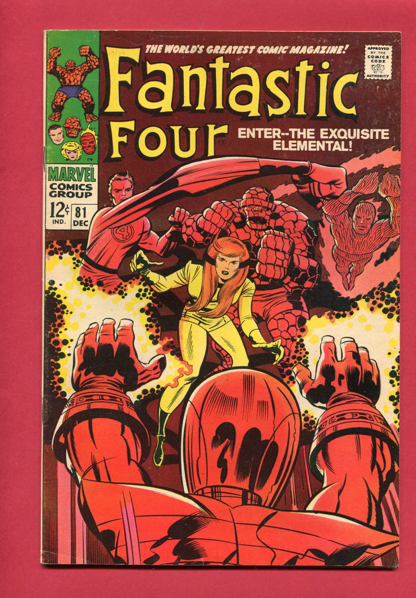 Fantastic Four #81, Dec 1968, 6.5 FN+