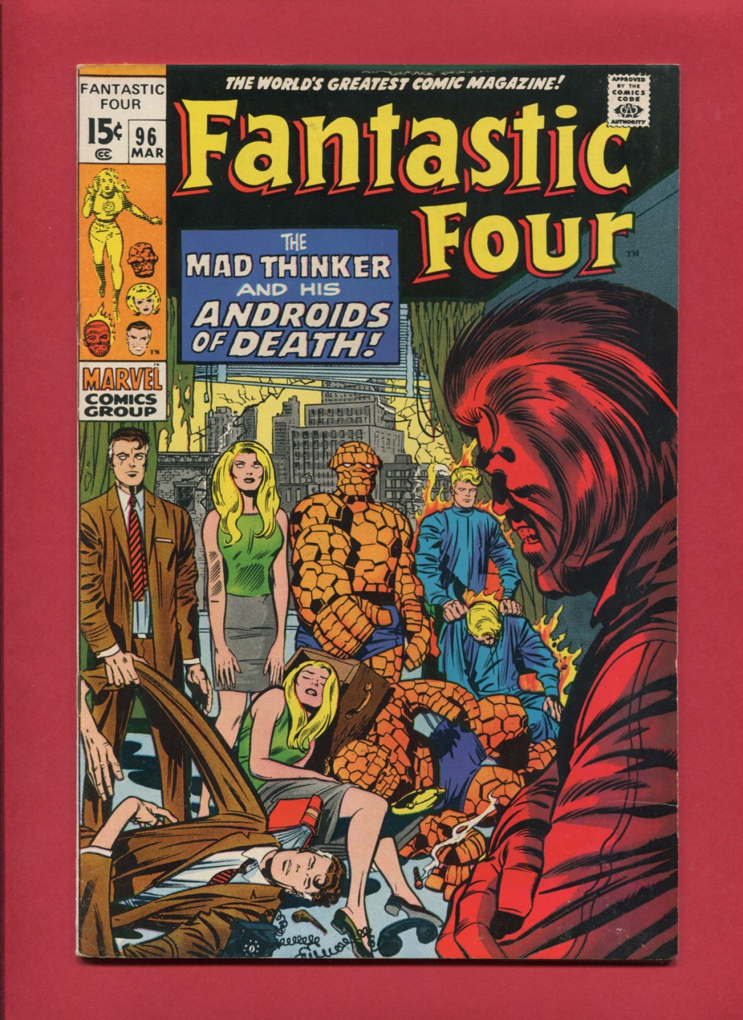 Fantastic Four #96, Mar 1970, 6.0 FN