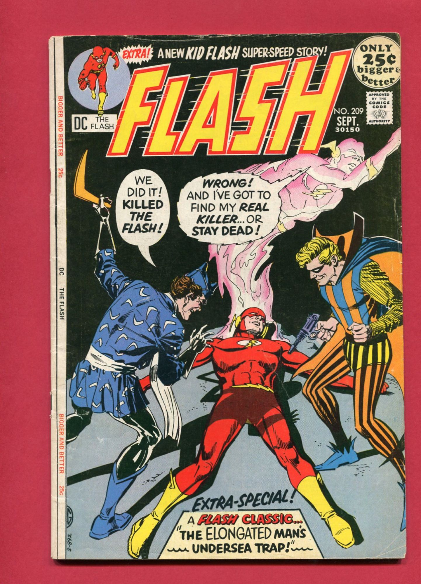 Flash #209, Jul 1976, 5.5 FN-
