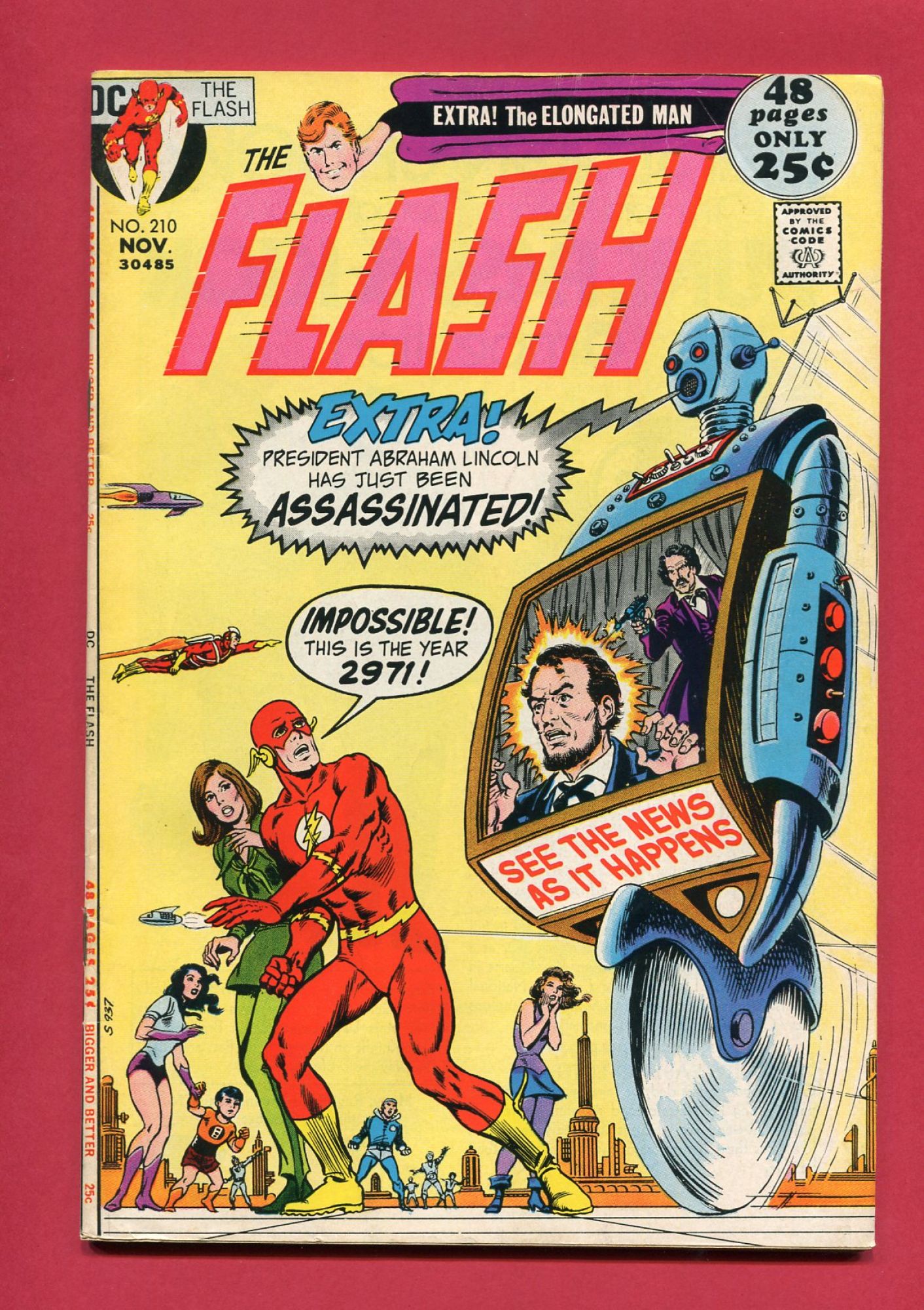 Flash #210, Sep 1976, 6.5 FN+