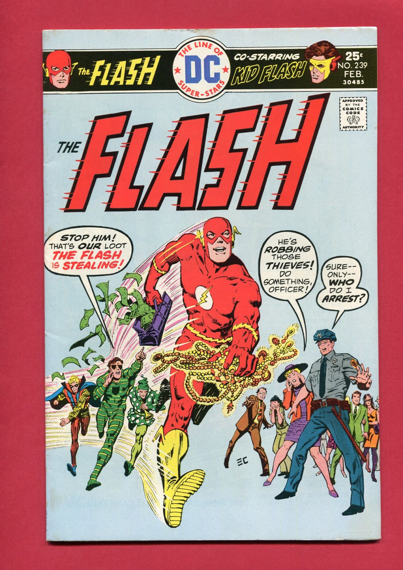 Flash #239, Jul 1981, 7.5 VF-