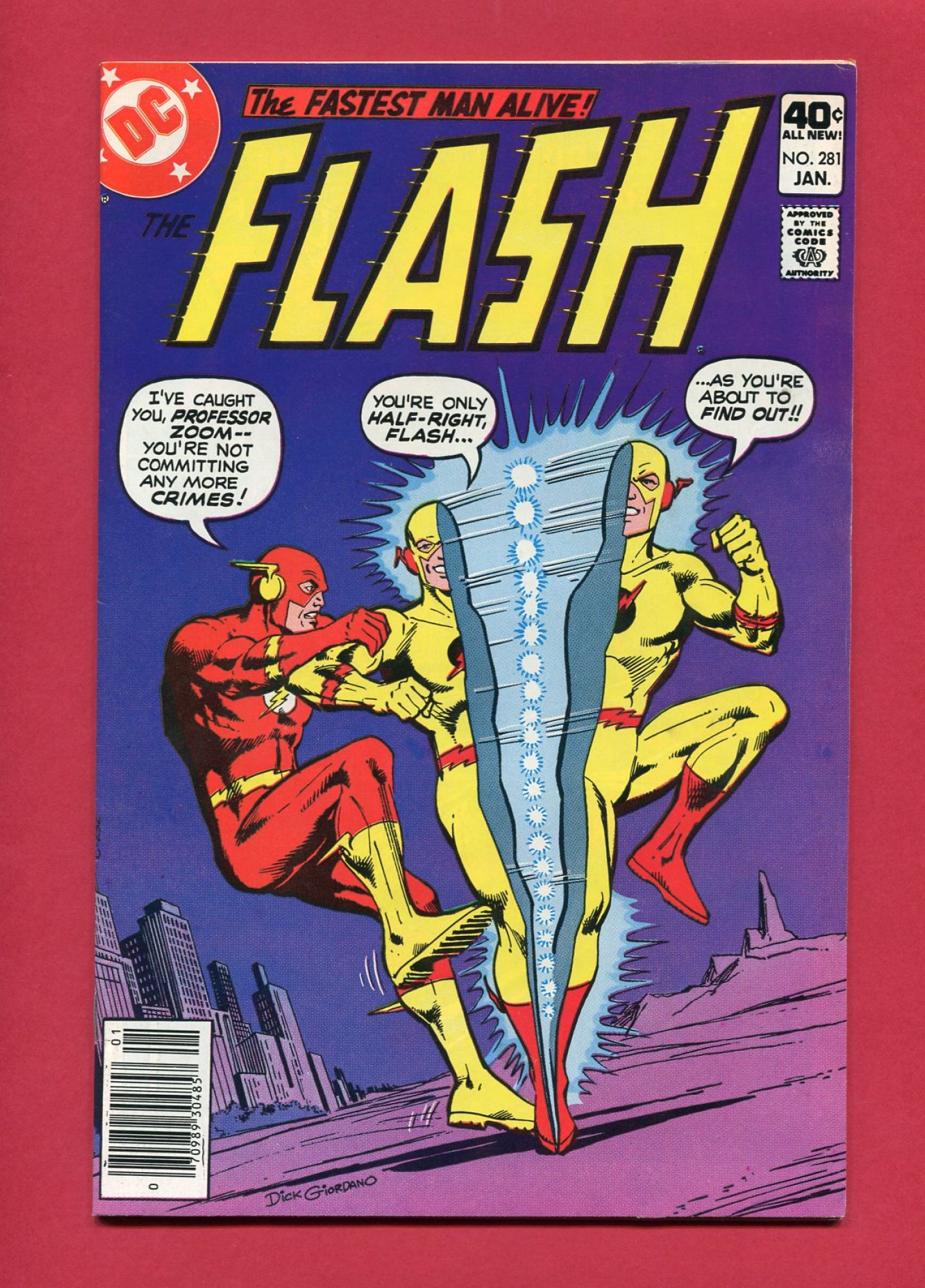 Flash #281, Jul 1988, 8.5 VF+