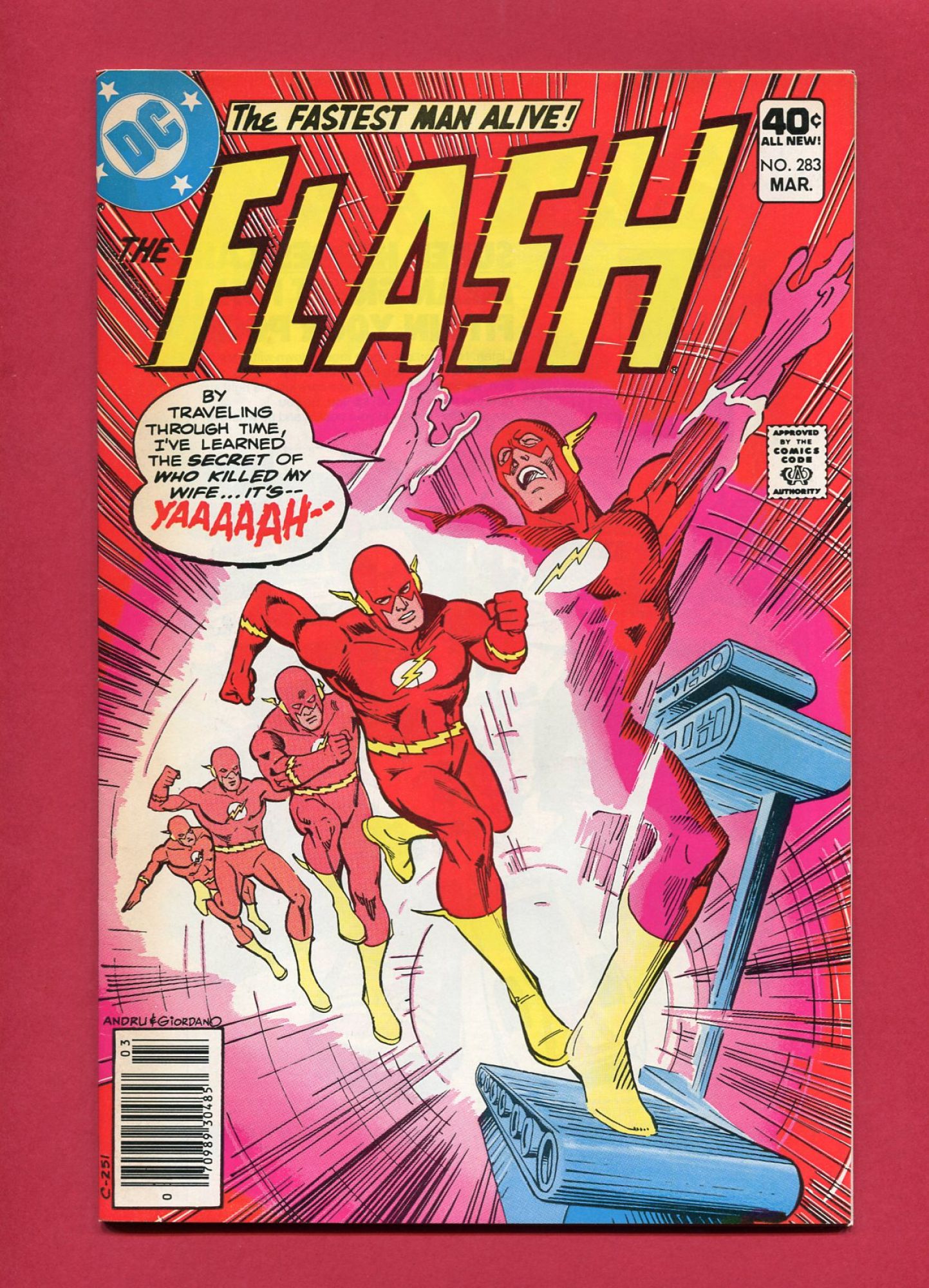 Flash #283, Nov 1988, 9.0 VF/NM