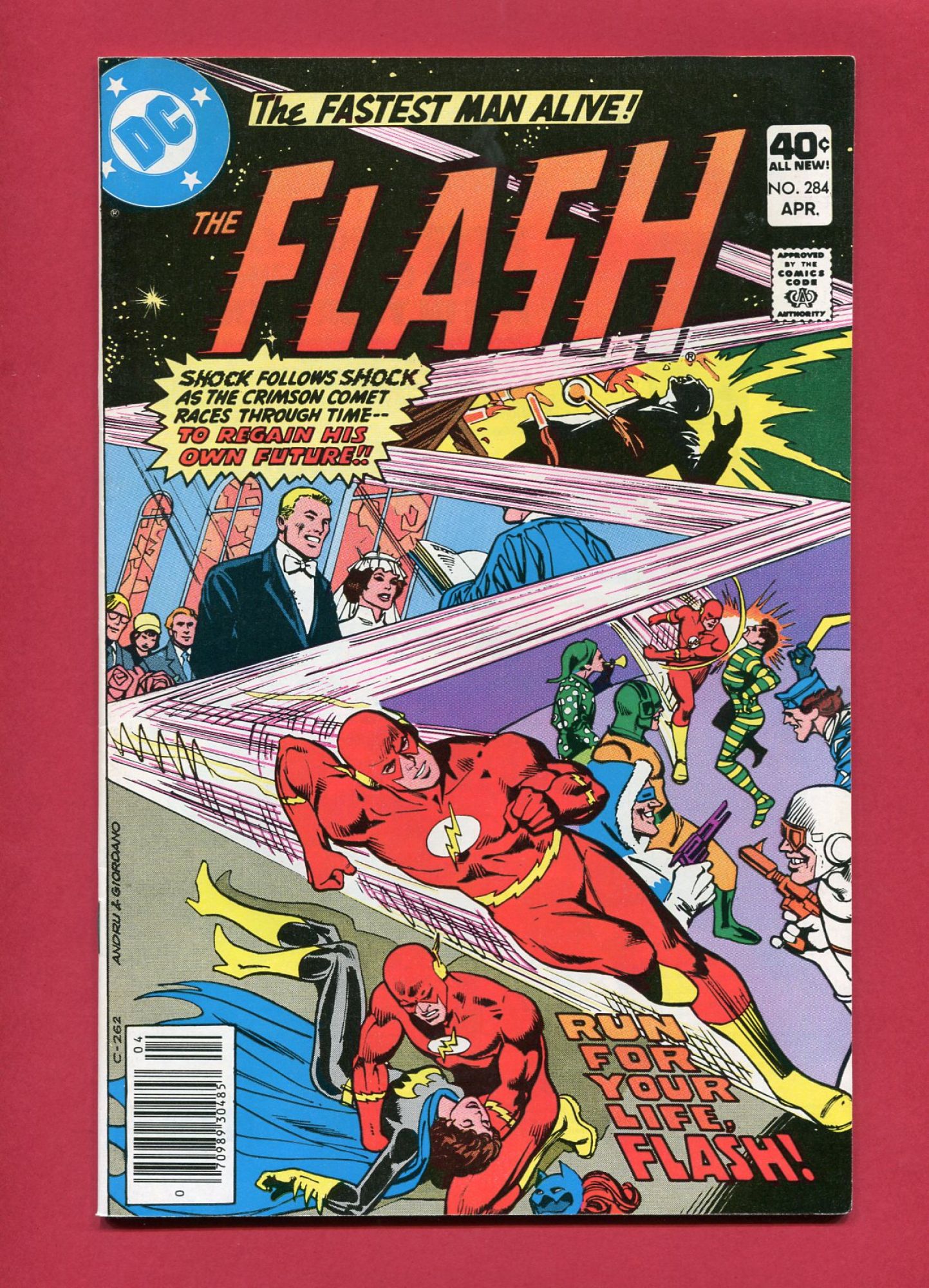Flash #284, Jan 1989, 8.5 VF+