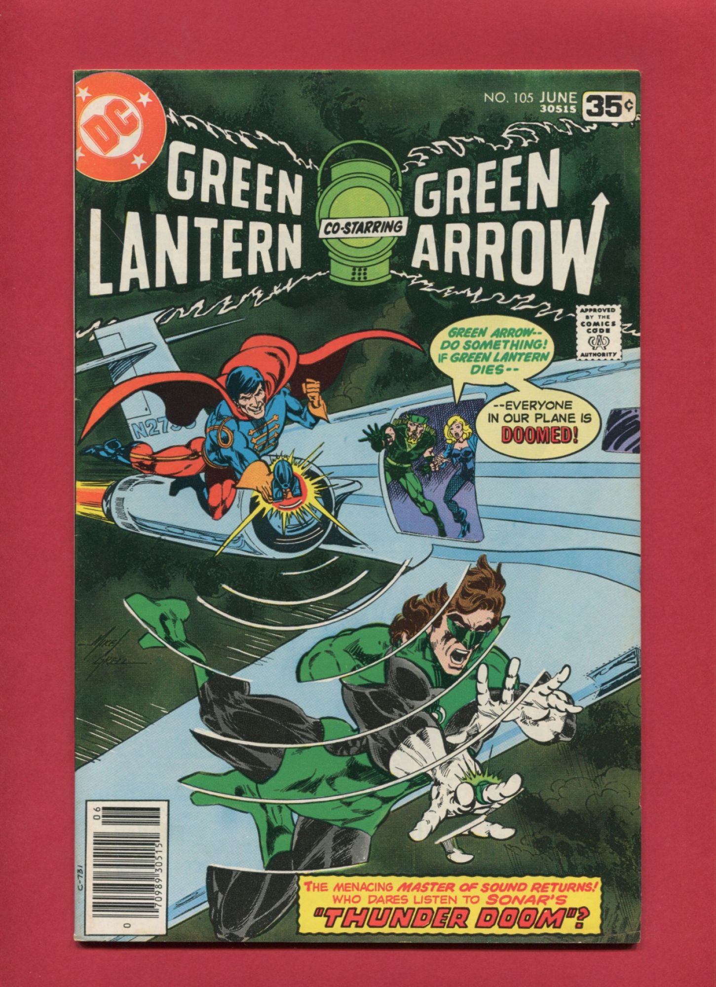 Green Lantern, #105, Jun 1978, 8.0 VF