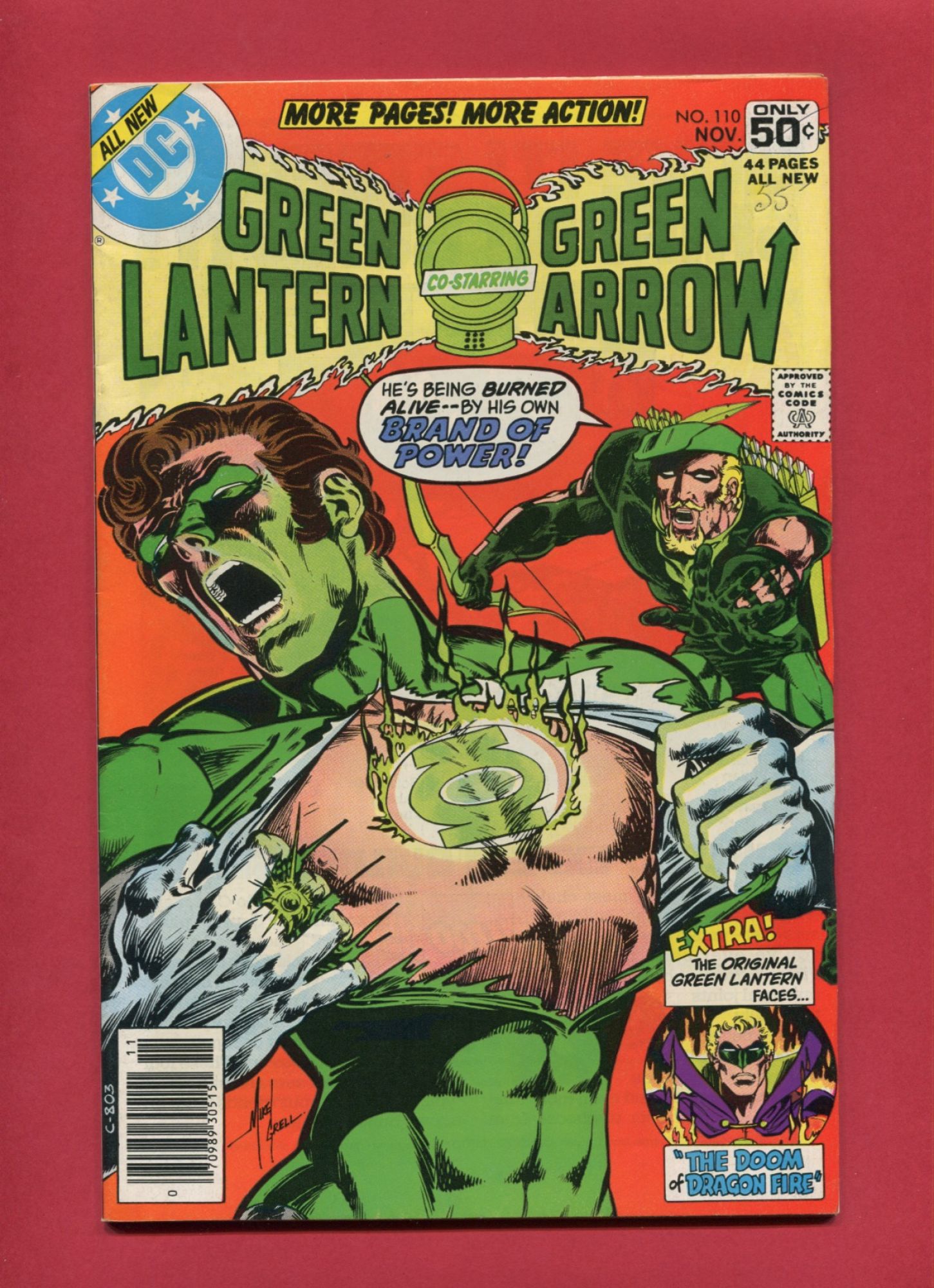 Green Lantern, #110, Nov 1978, 6.5 FN+