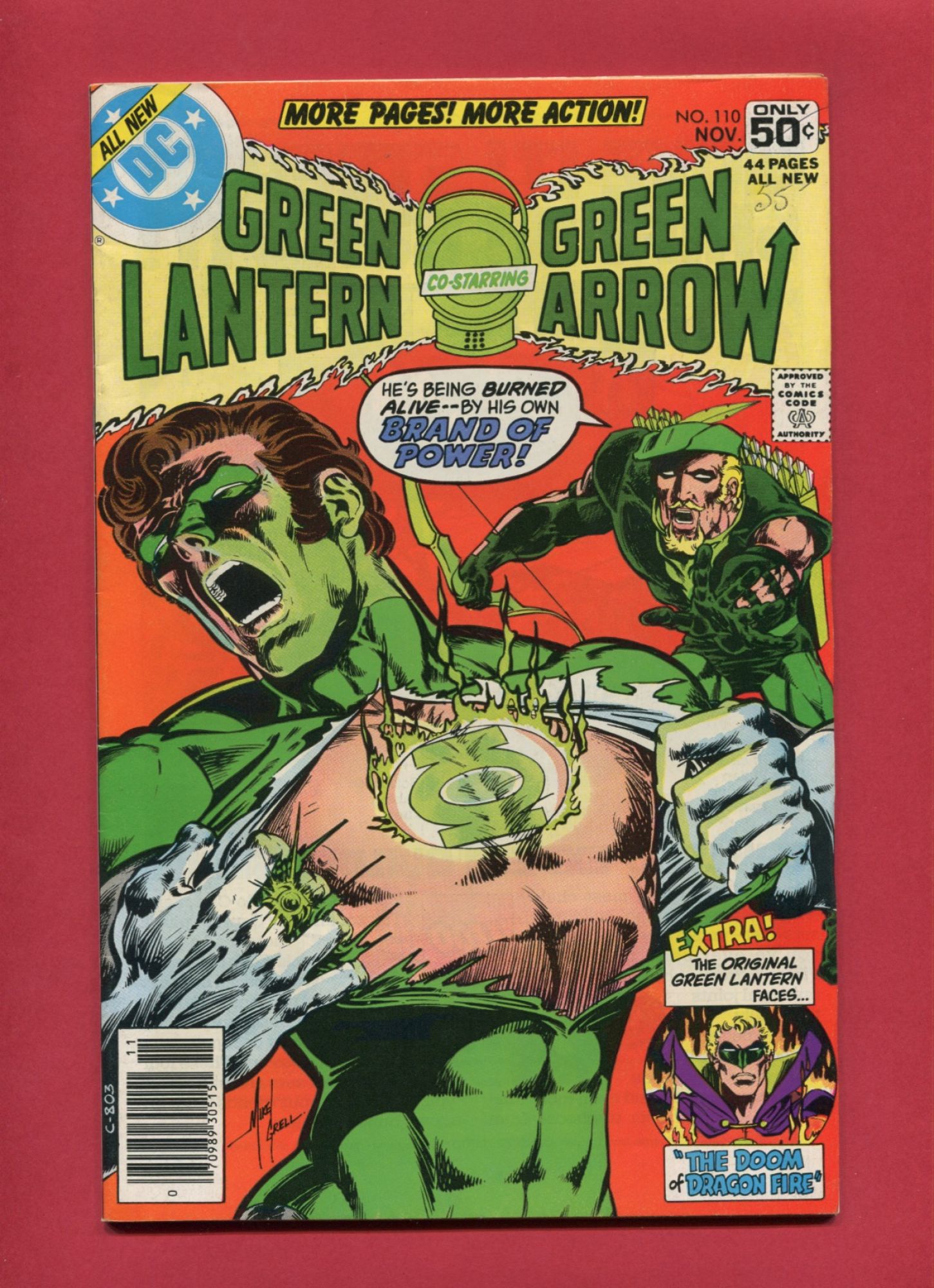 Green Lantern, #110, Nov 1978, 6.5 FN+