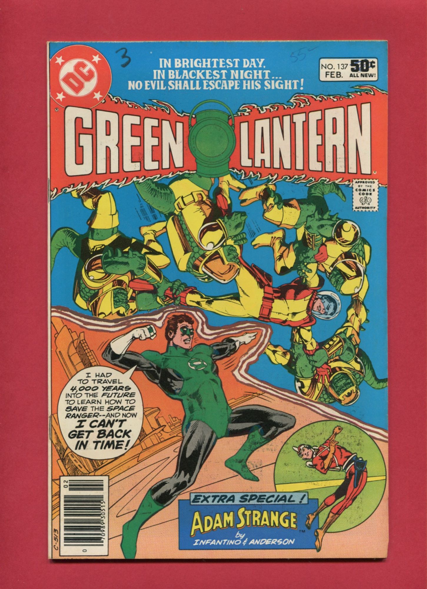 Green Lantern, #137, Feb 1981, 6.0 FN