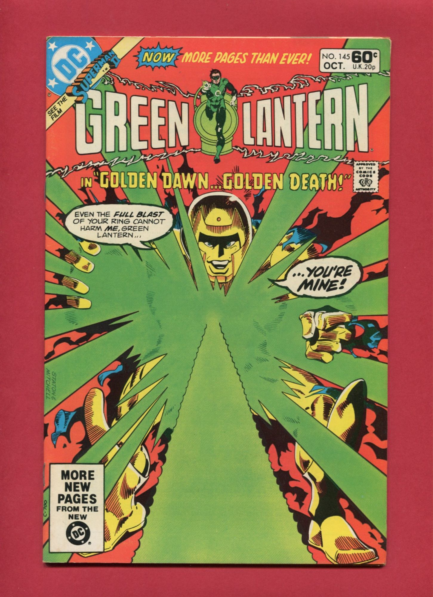 Green Lantern, #145, Oct 1981, 8.0 VF