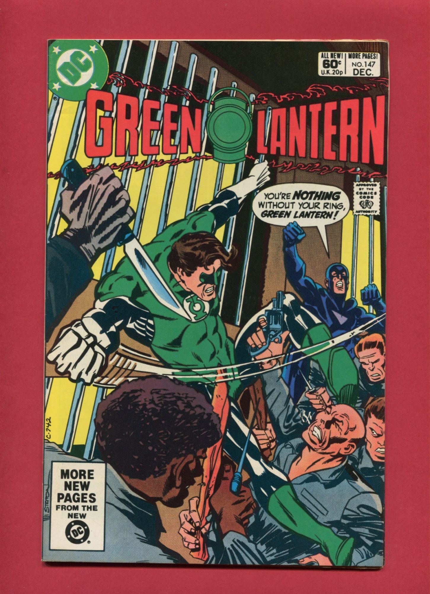 Green Lantern, #147, Dec 1981, 7.5 VF-