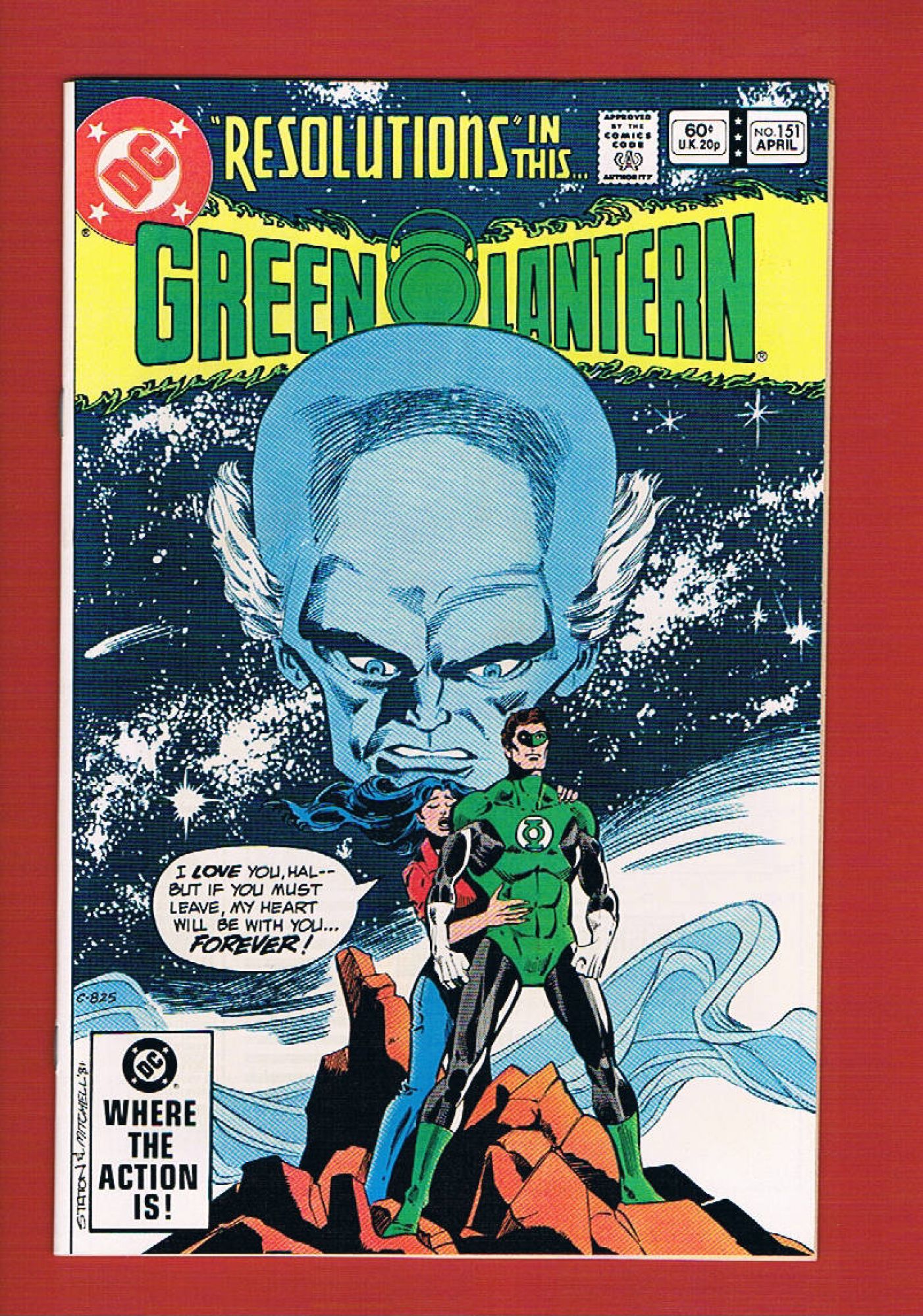 Green Lantern #151, Apr 1982, 9.2 NM-