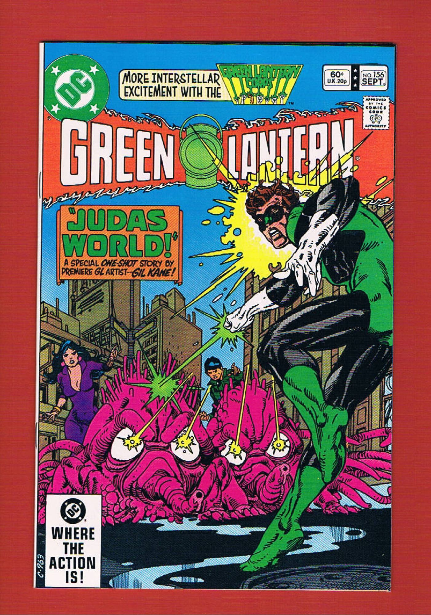 Green Lantern #156, Sep 1982, 9.2 NM-