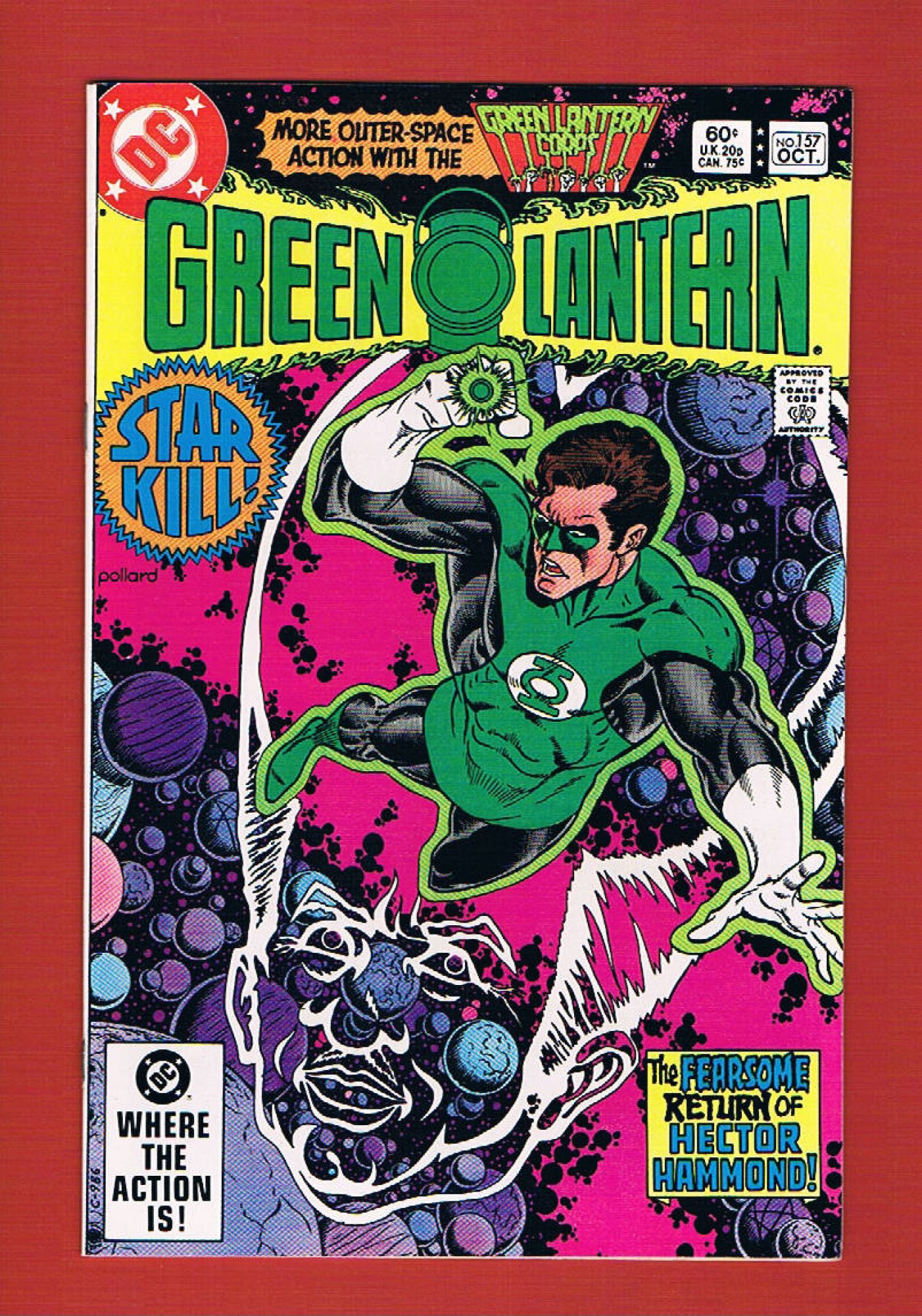 Green Lantern #157, Oct 1982, 9.2 NM-