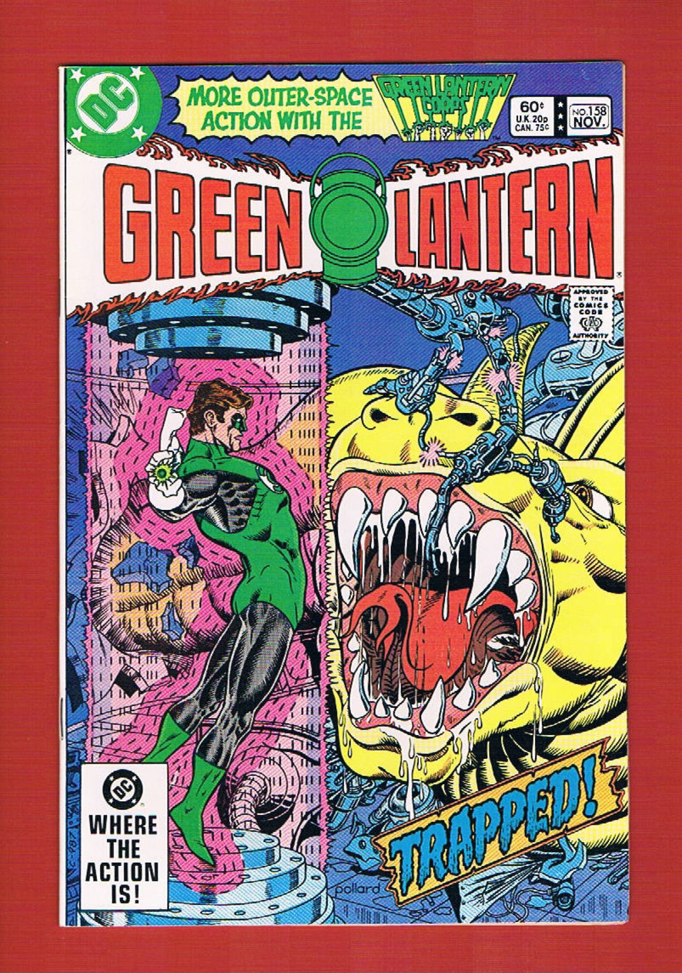 Green Lantern #158, Nov 1982, 9.2 NM-