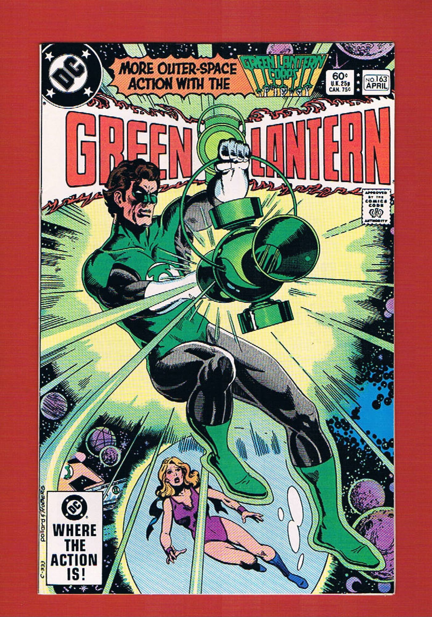 Green Lantern #163, Apr 1983, 9.2 NM-