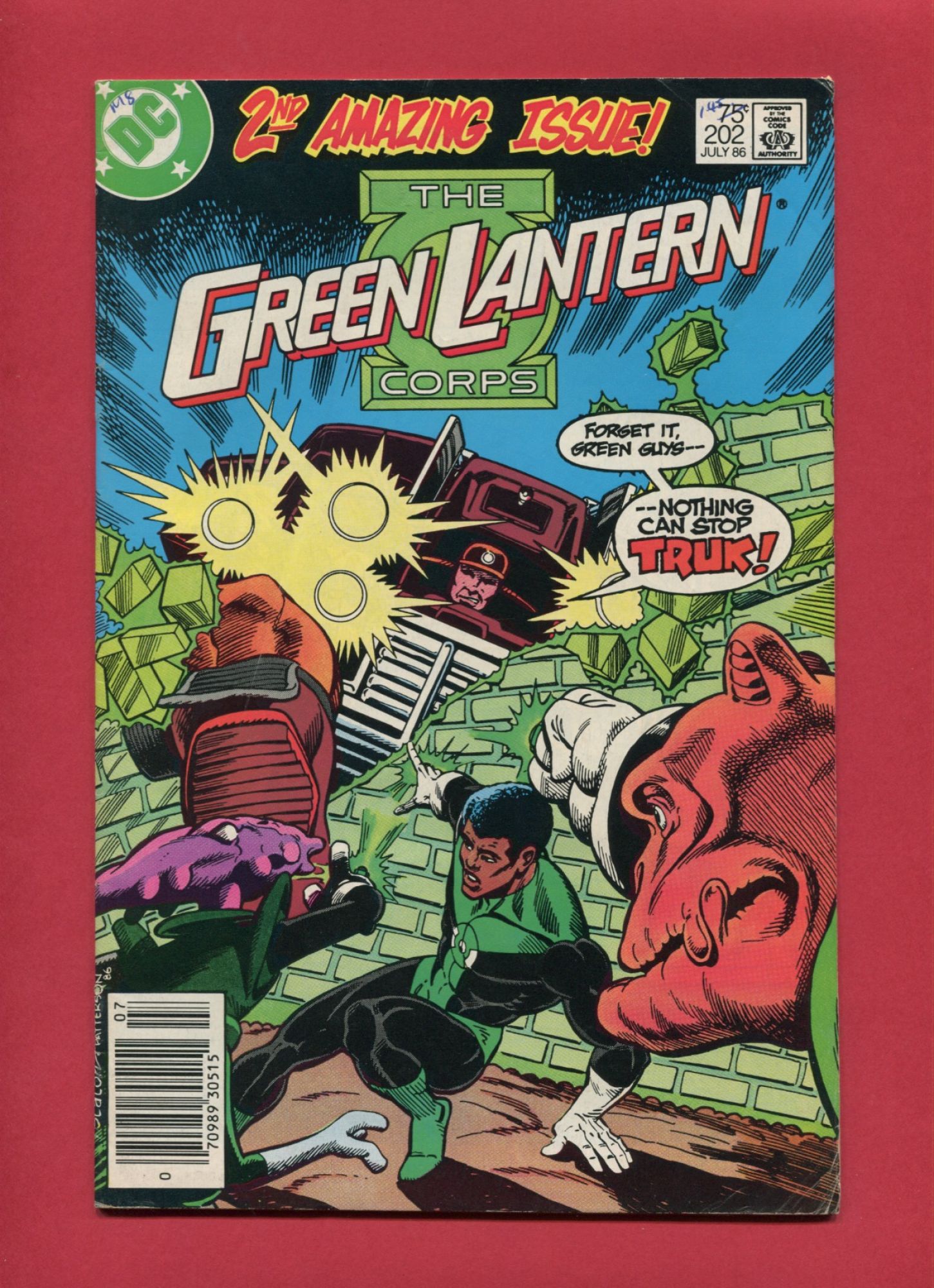 Green Lantern #202, Jul 1986, 6.0 FN