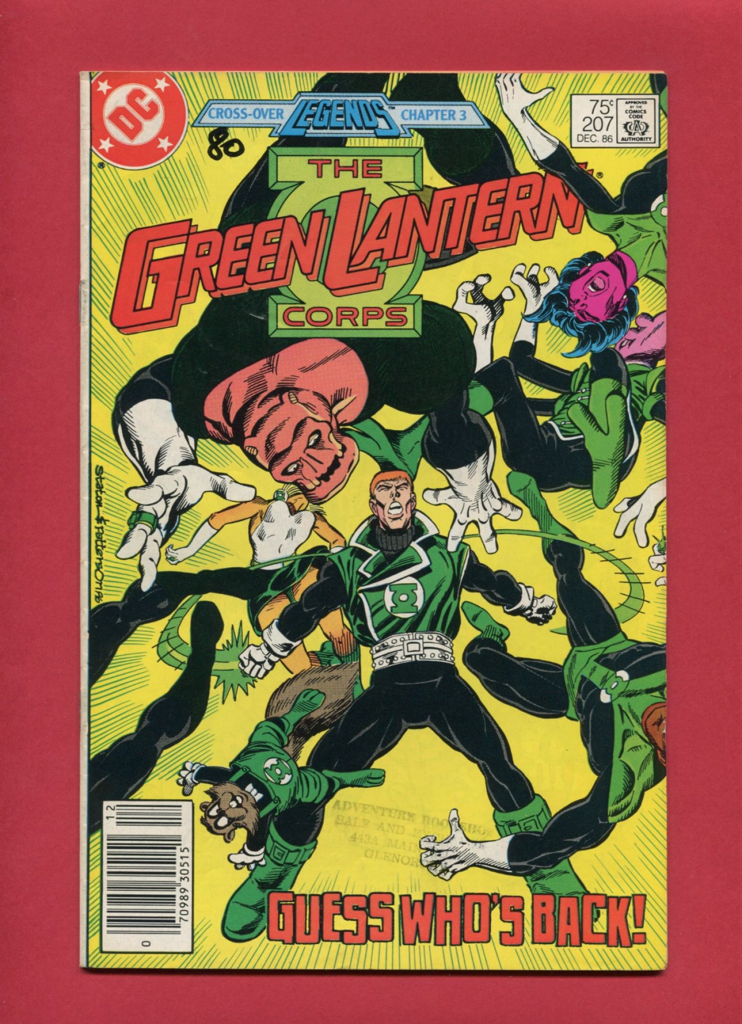 Green Lantern #207, Dec 1986, 6.0 FN
