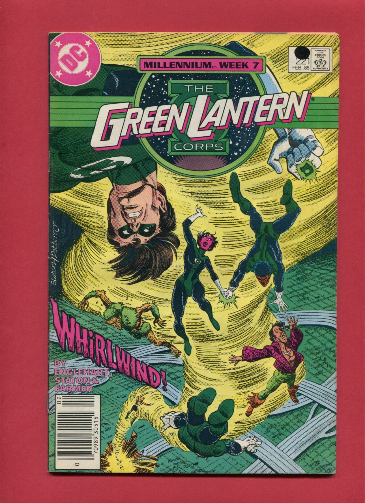 Green Lantern #221, Feb 1988, 5.0 VG/FN