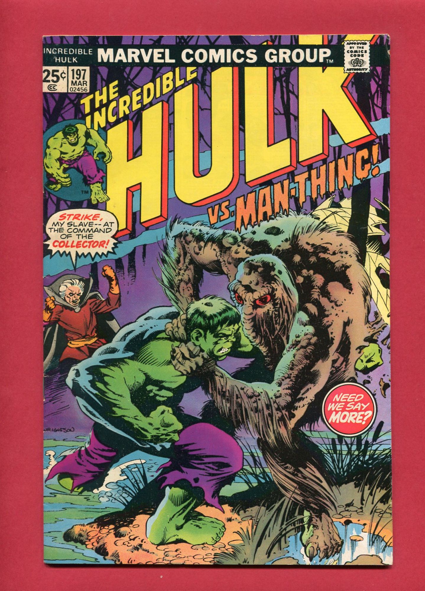 Incredible Hulk #197, Mar 1976, 5.5 FN-