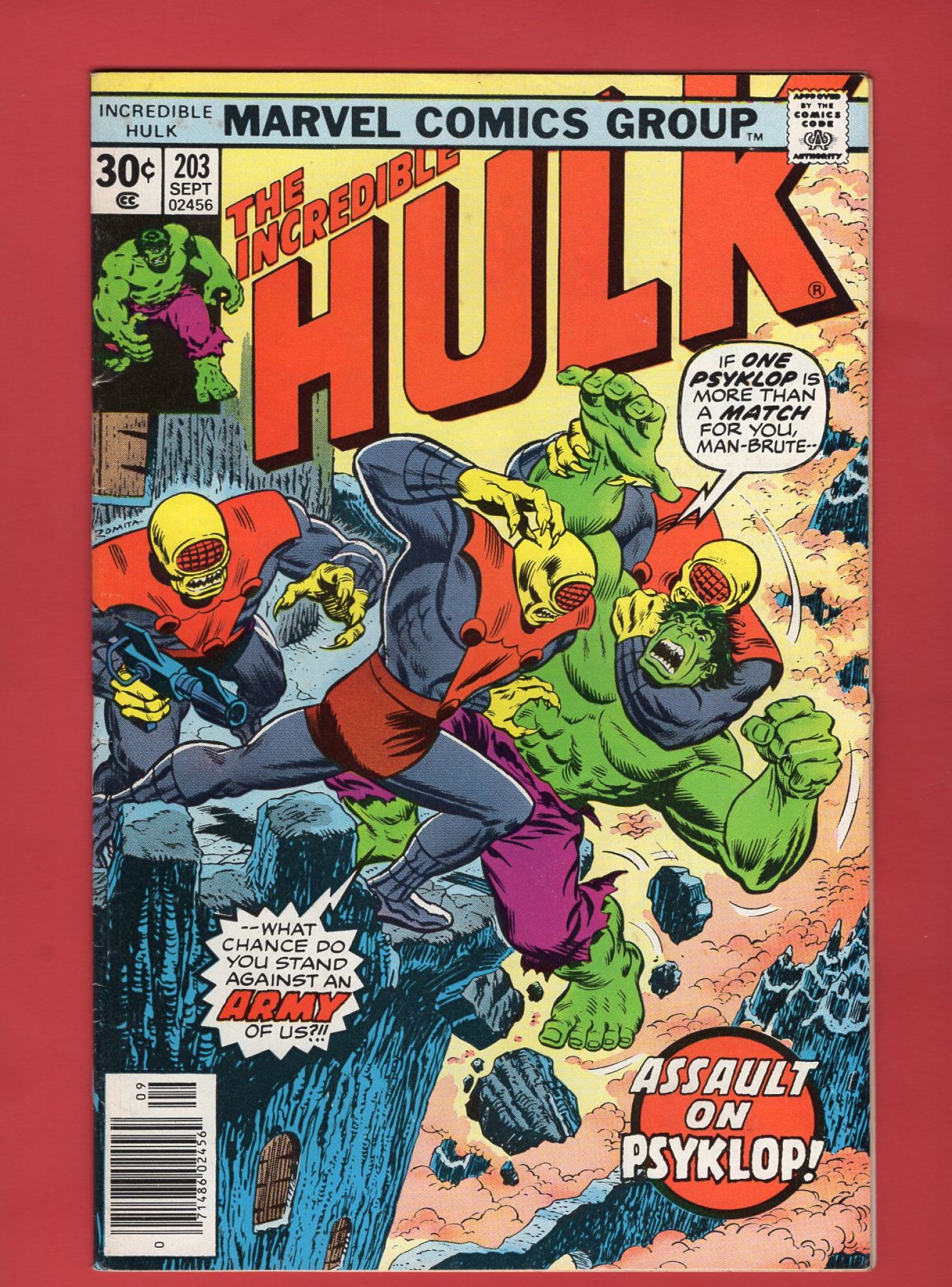 Incredible Hulk #203, Sep 1976, 