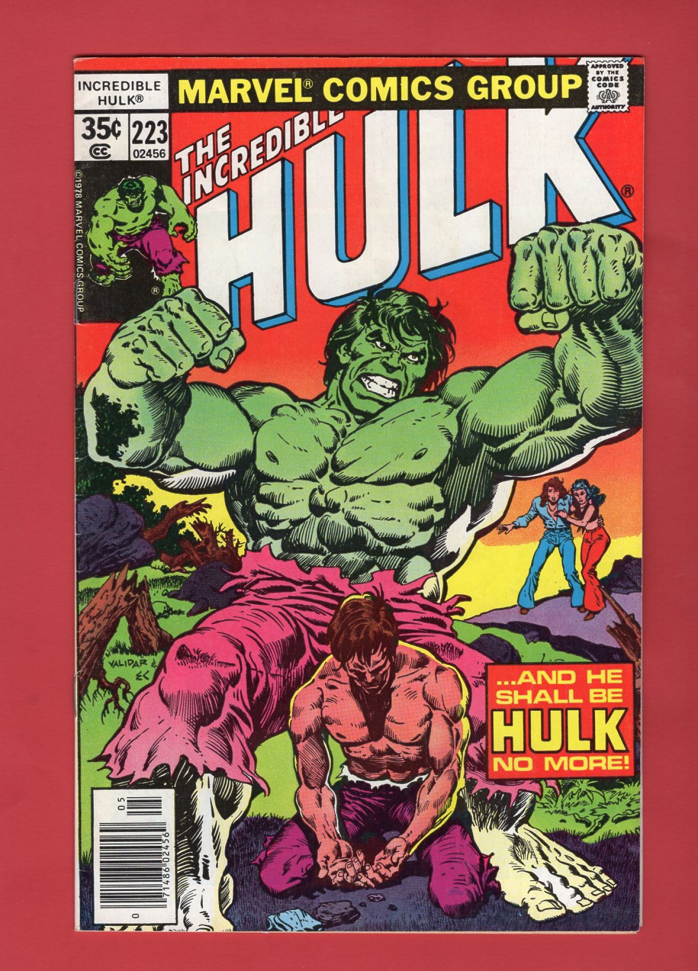 Incredible Hulk #223, May 1978, 7.0 FN/VF