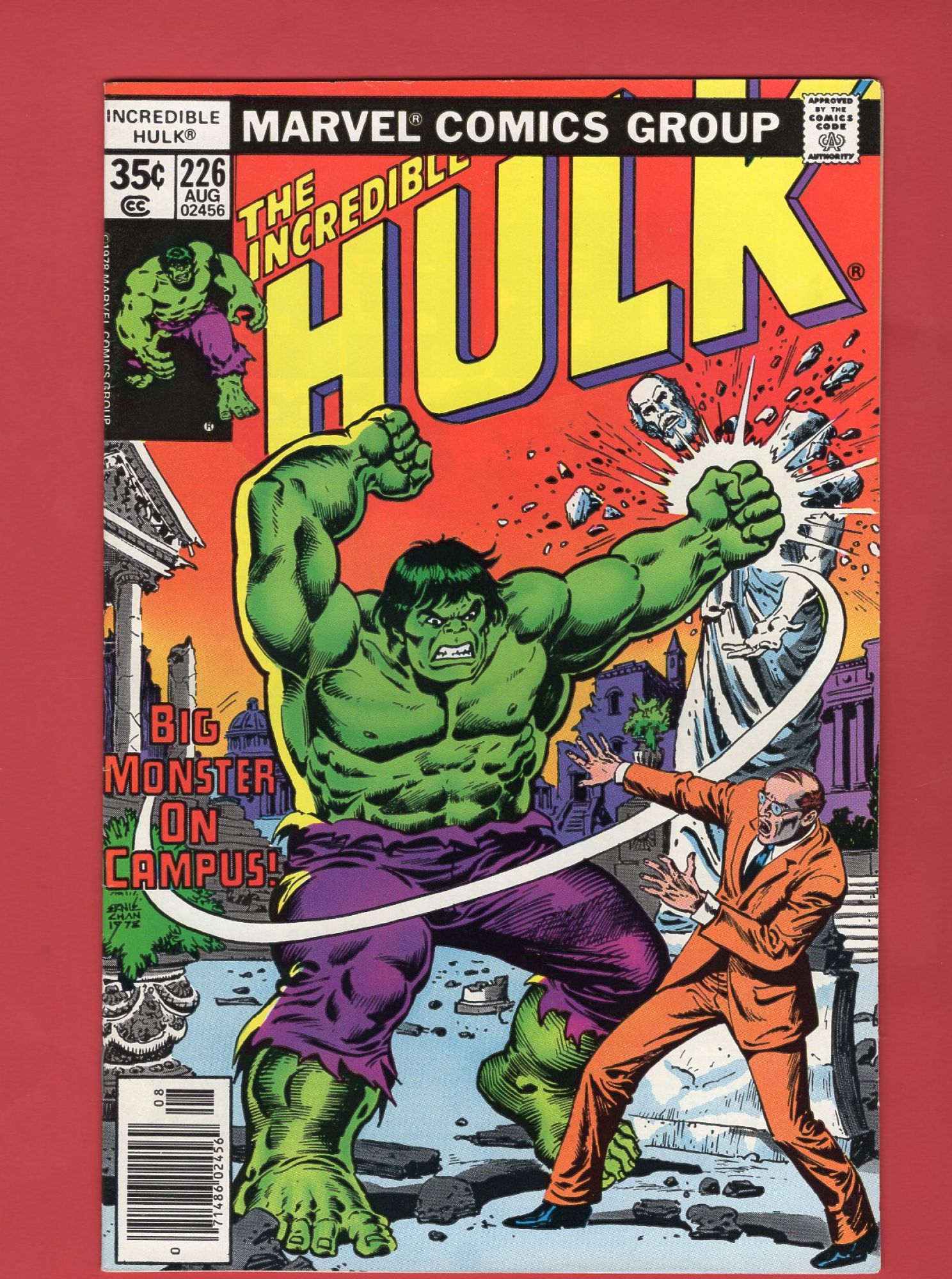 Incredible Hulk #226, Aug 1978, 8.5 VF+