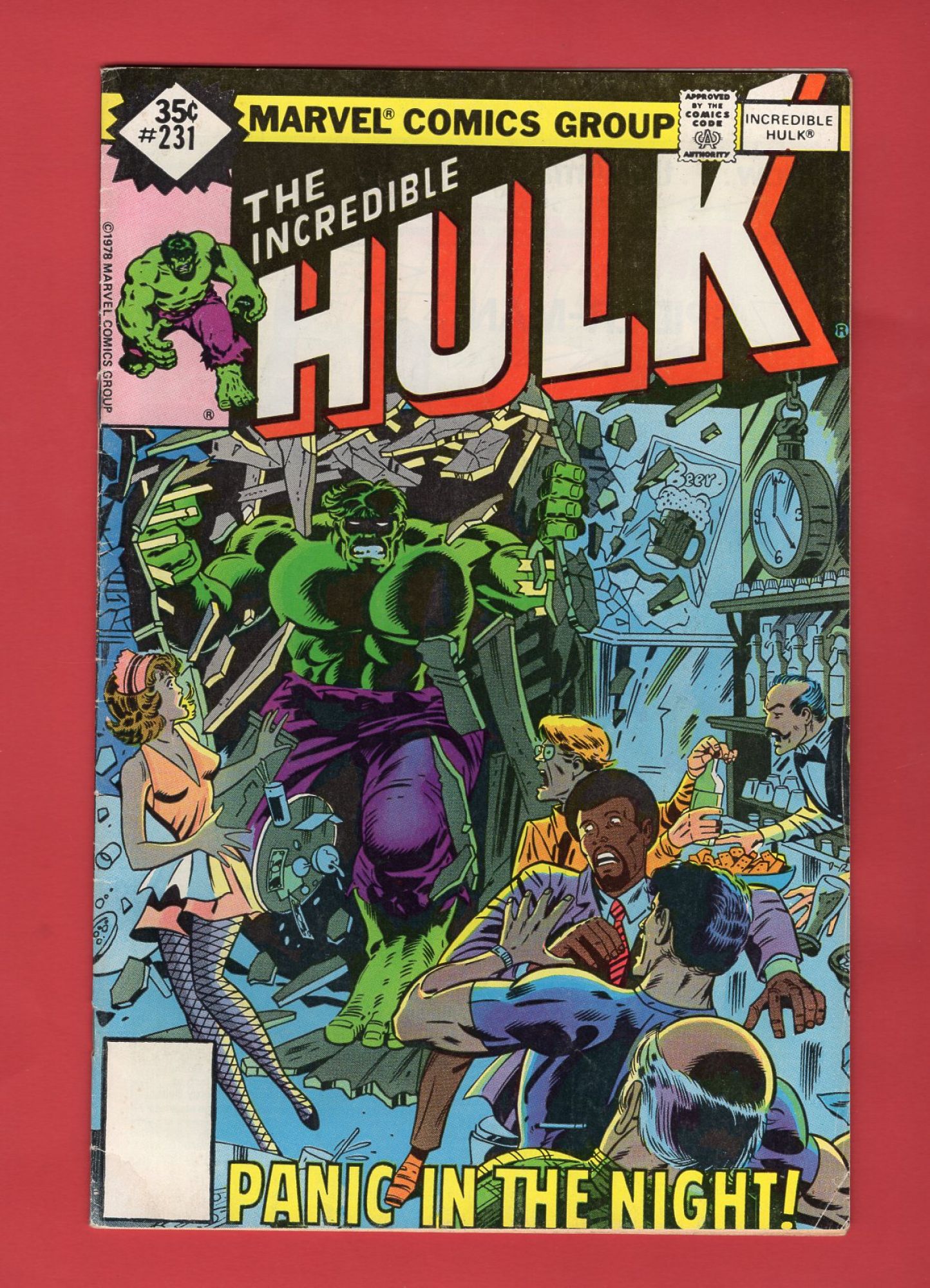Incredible Hulk #231, Jan 1979, 4.5 VG+
