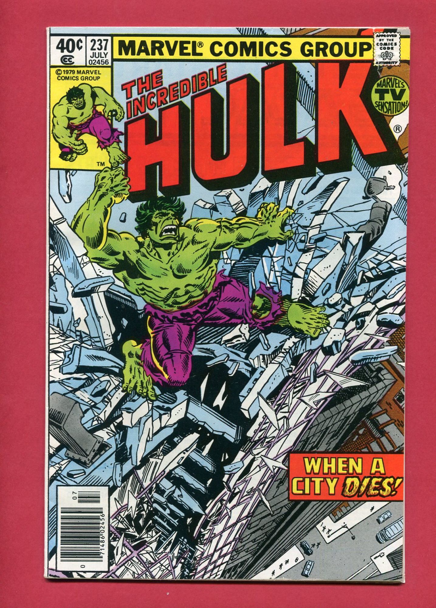 Incredible Hulk #237, Jul 1979, 6.5 FN+