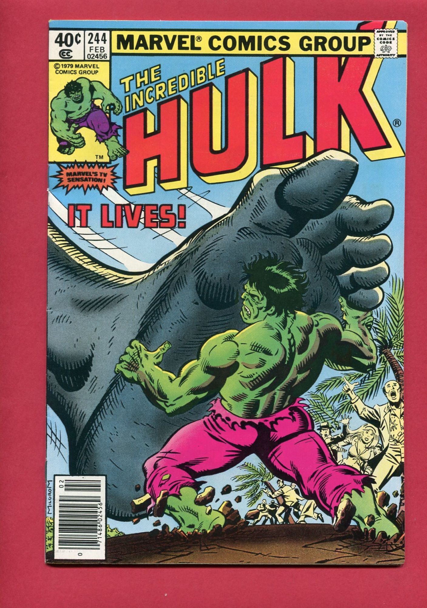 Incredible Hulk #244, Feb 1980, 9.2 NM-
