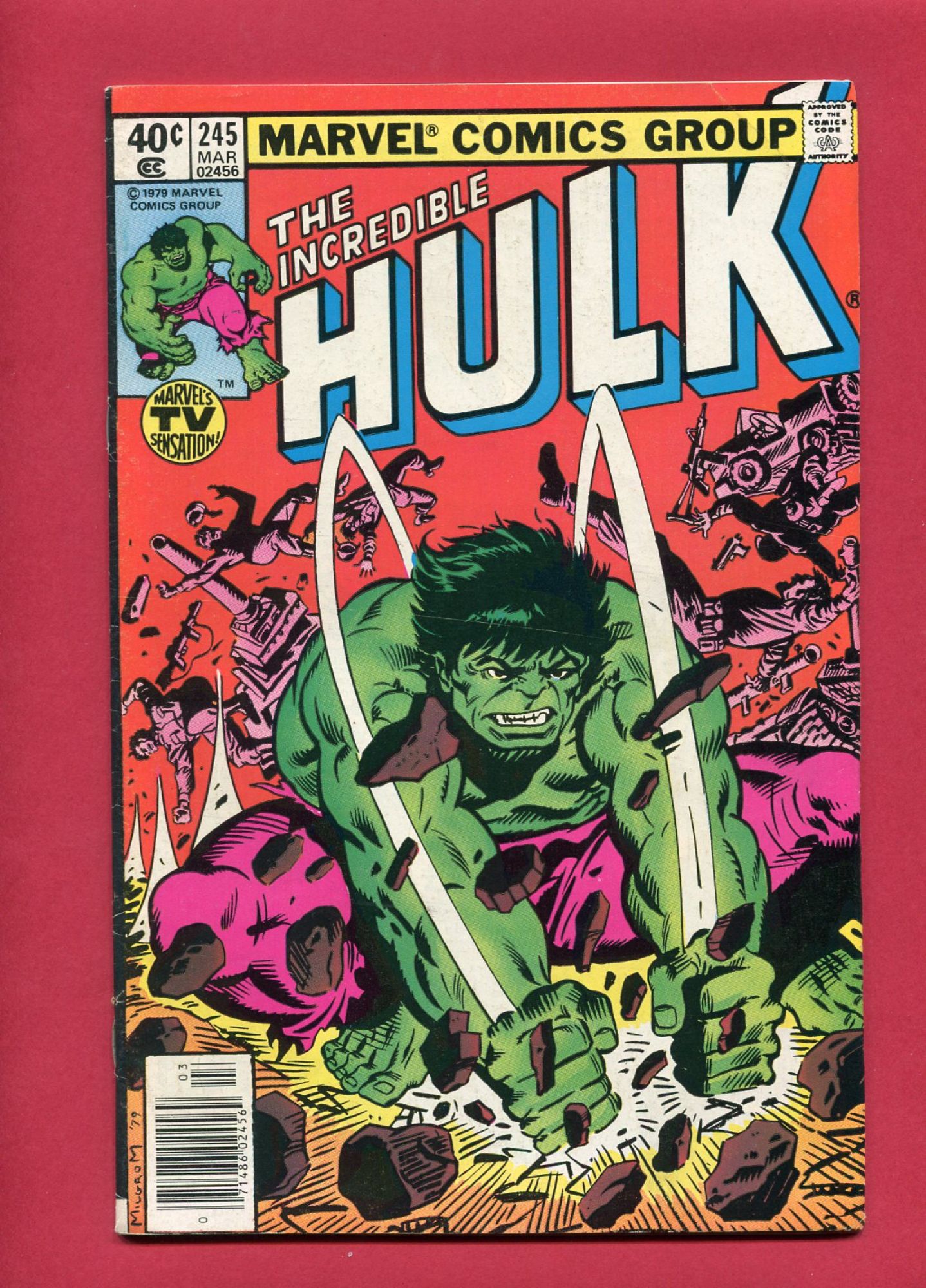 Incredible Hulk #245, Mar 1980, 4.0 VG