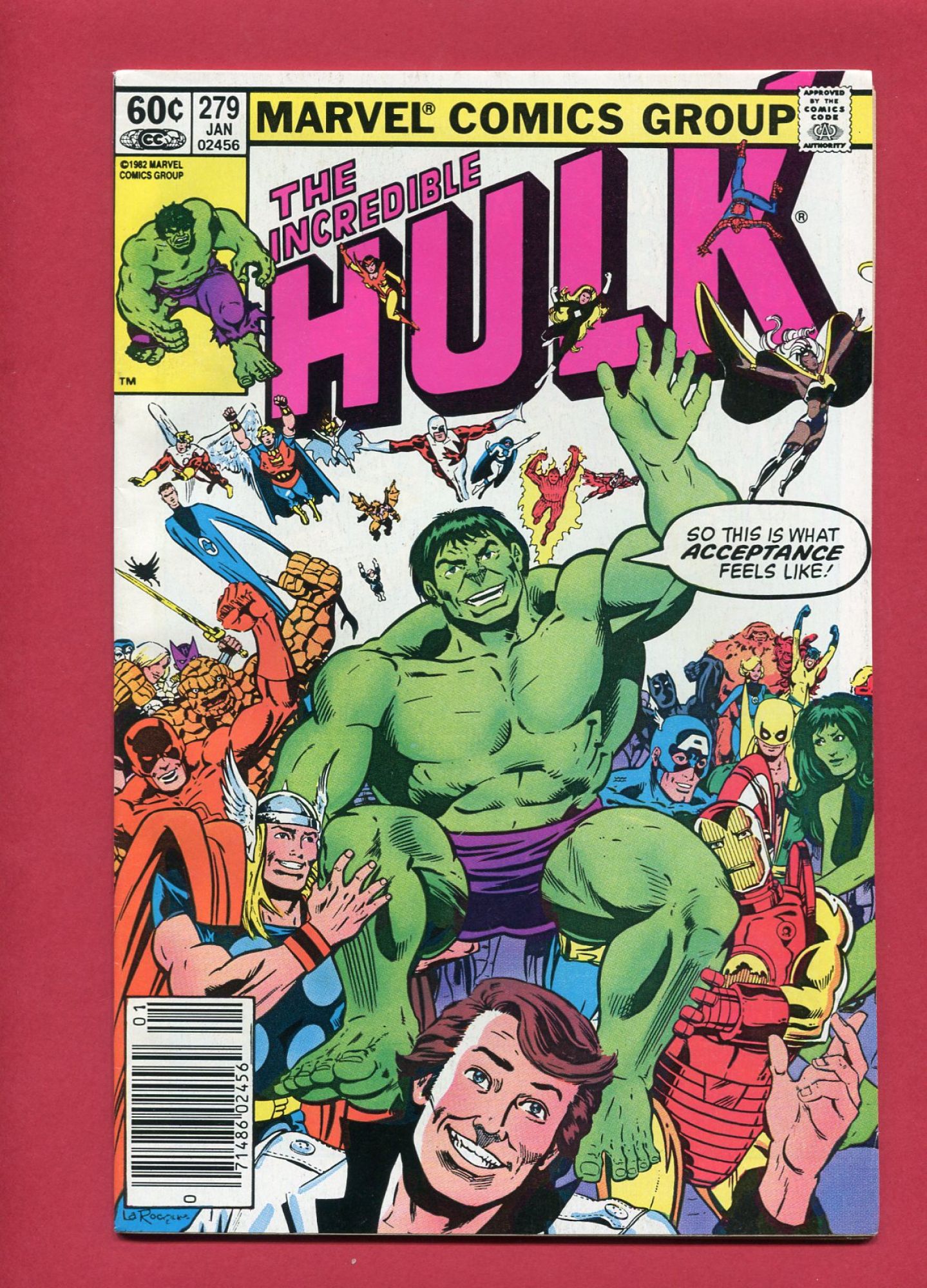 Incredible Hulk #279, Jan 1983, 9.2 NM-