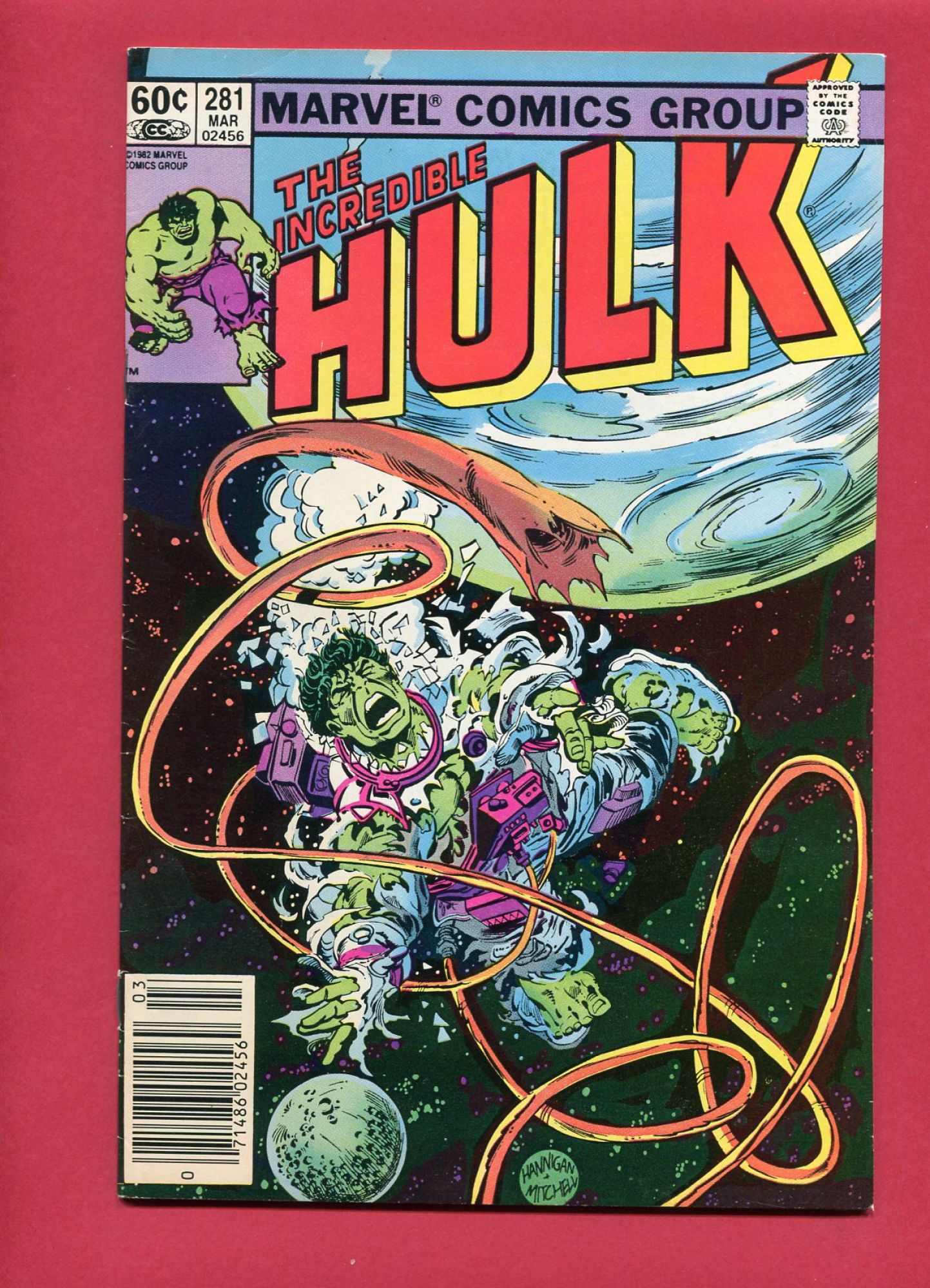 Incredible Hulk #281, Mar 1983, 7.0 FN/VF