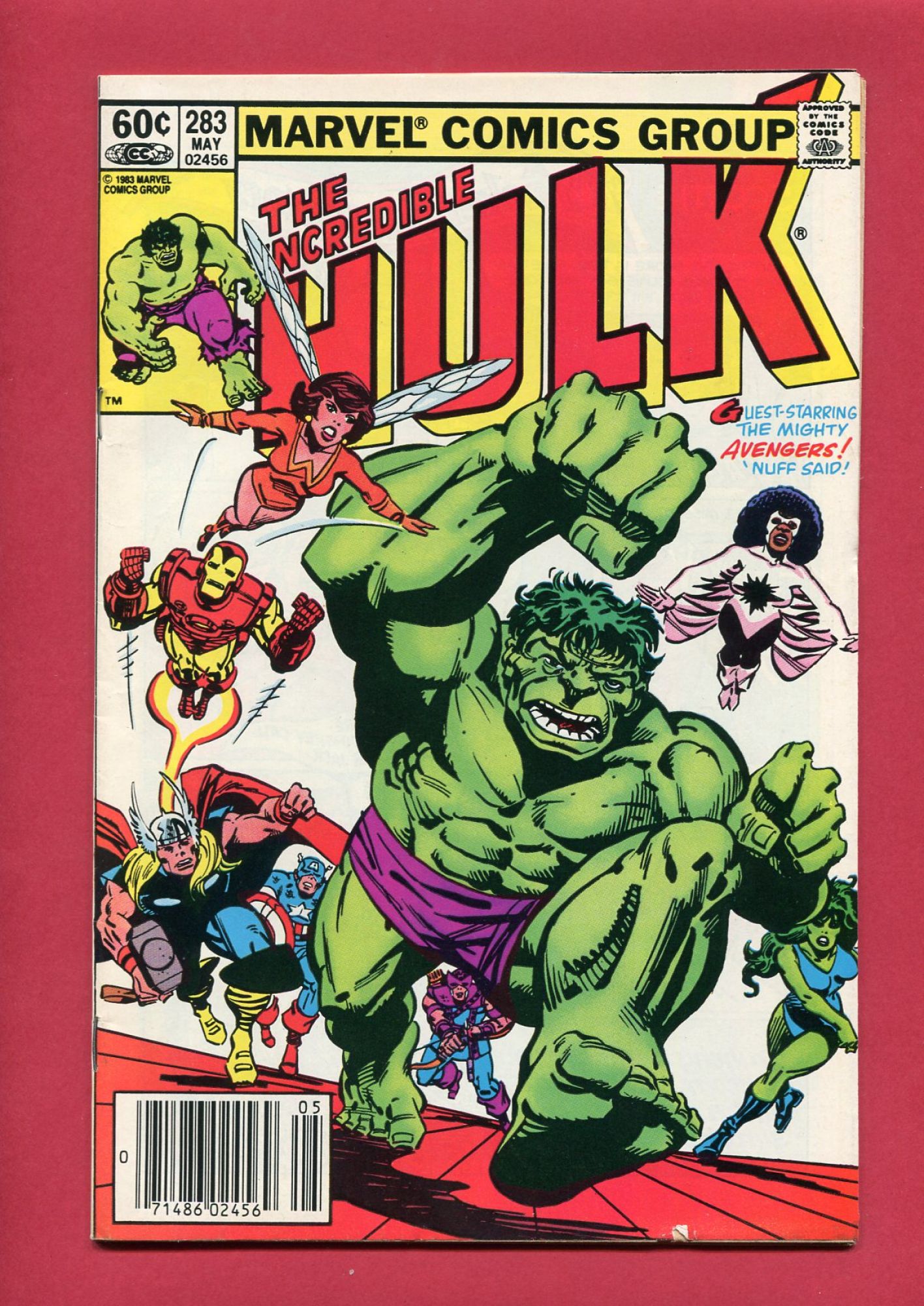 Incredible Hulk #283, May 1983, 8.0 VF