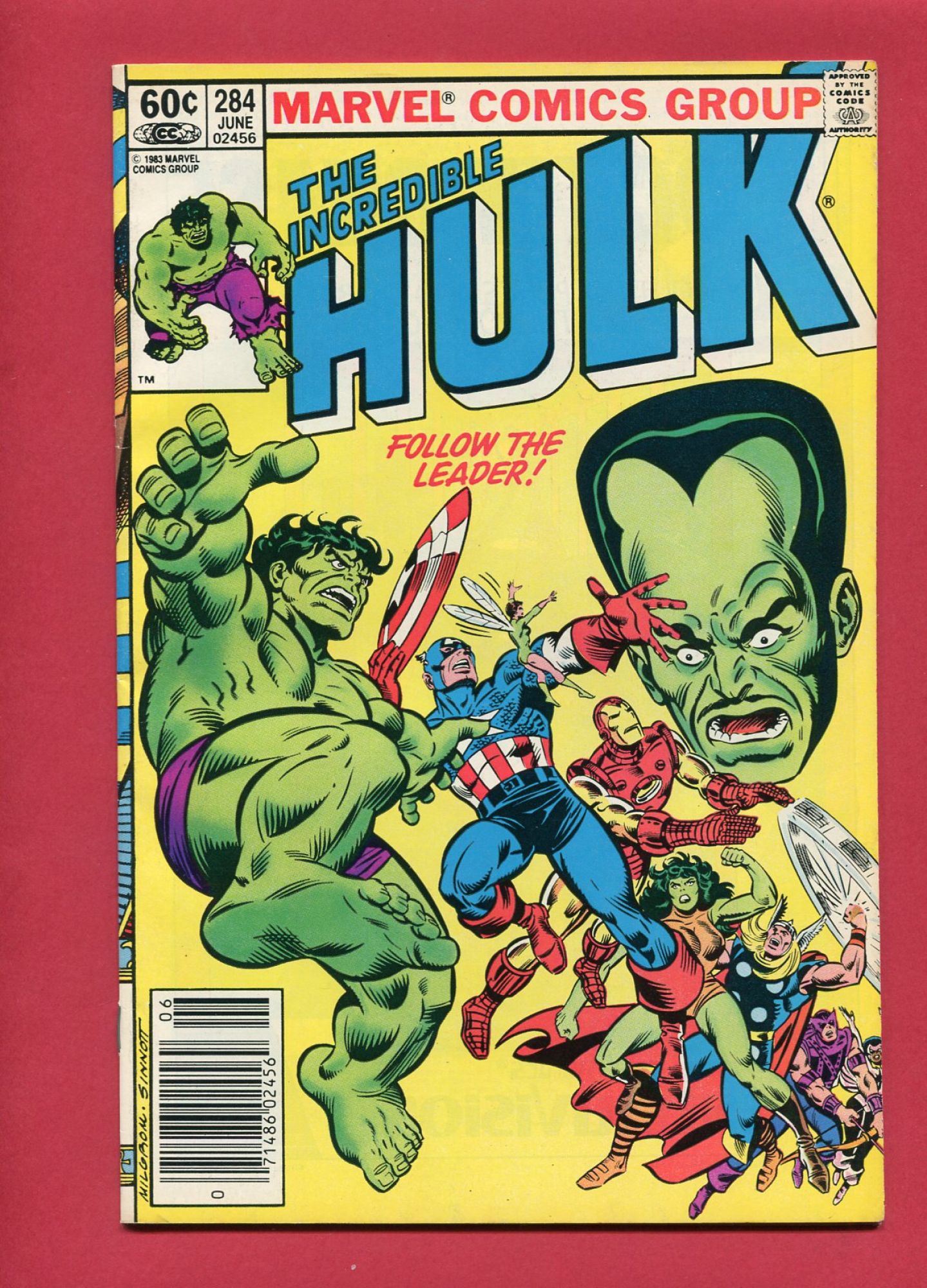 Incredible Hulk #284, Jun 1983, 8.5 VF+