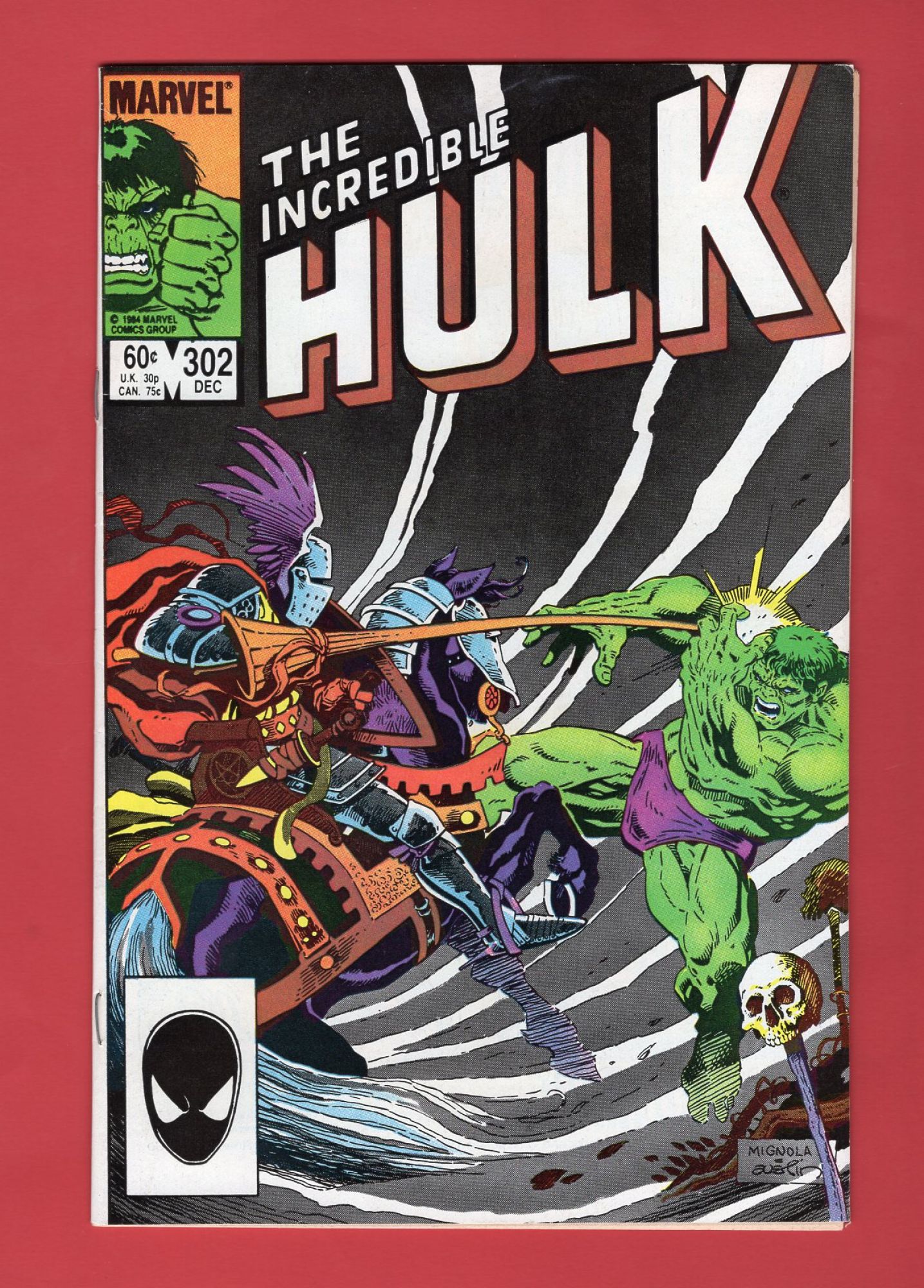 Incredible Hulk #302, Dec 1984, 8.5 VF+