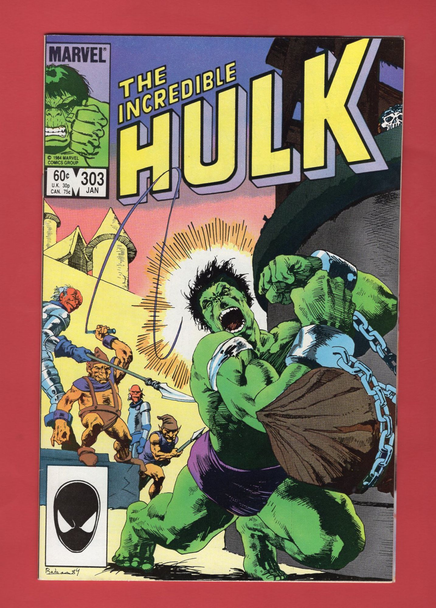 Incredible Hulk #303, Jan 1985, 8.0 VF