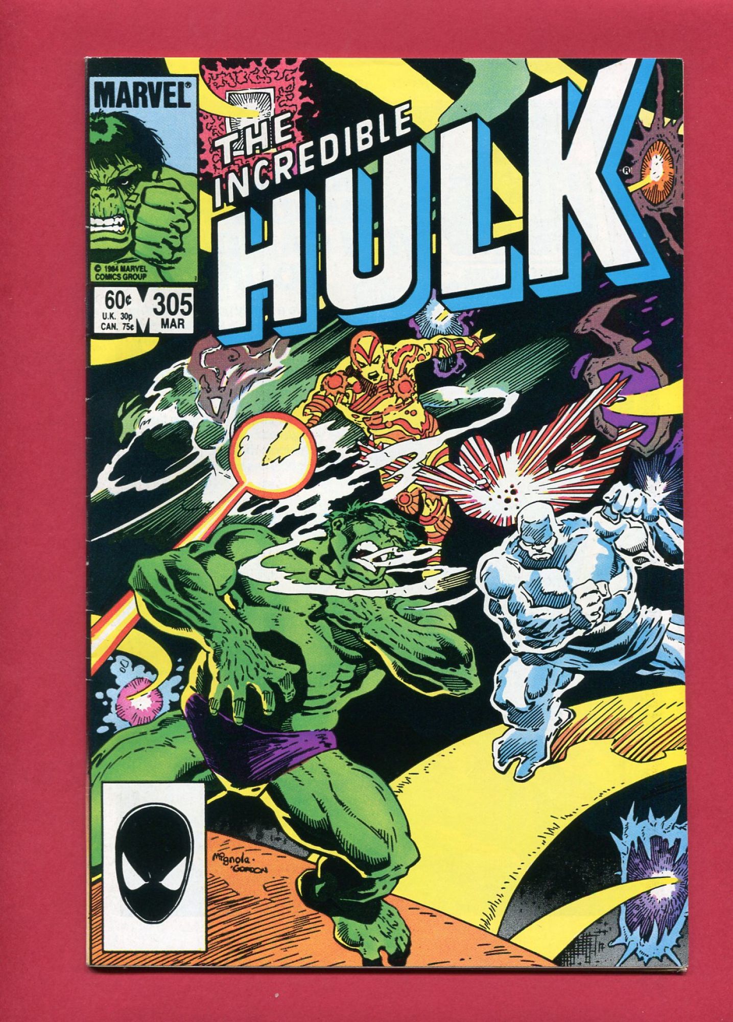 Incredible Hulk #305, Mar 1985, 7.0 FN/VF