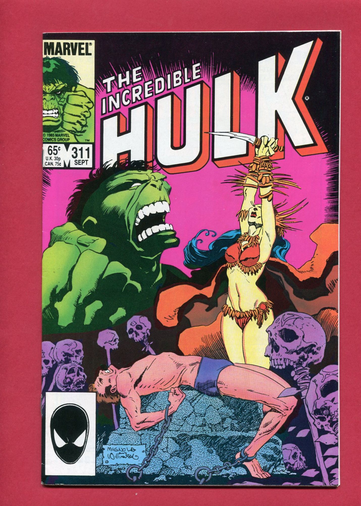 Incredible Hulk #311, Sep 1985, 8.5 VF+