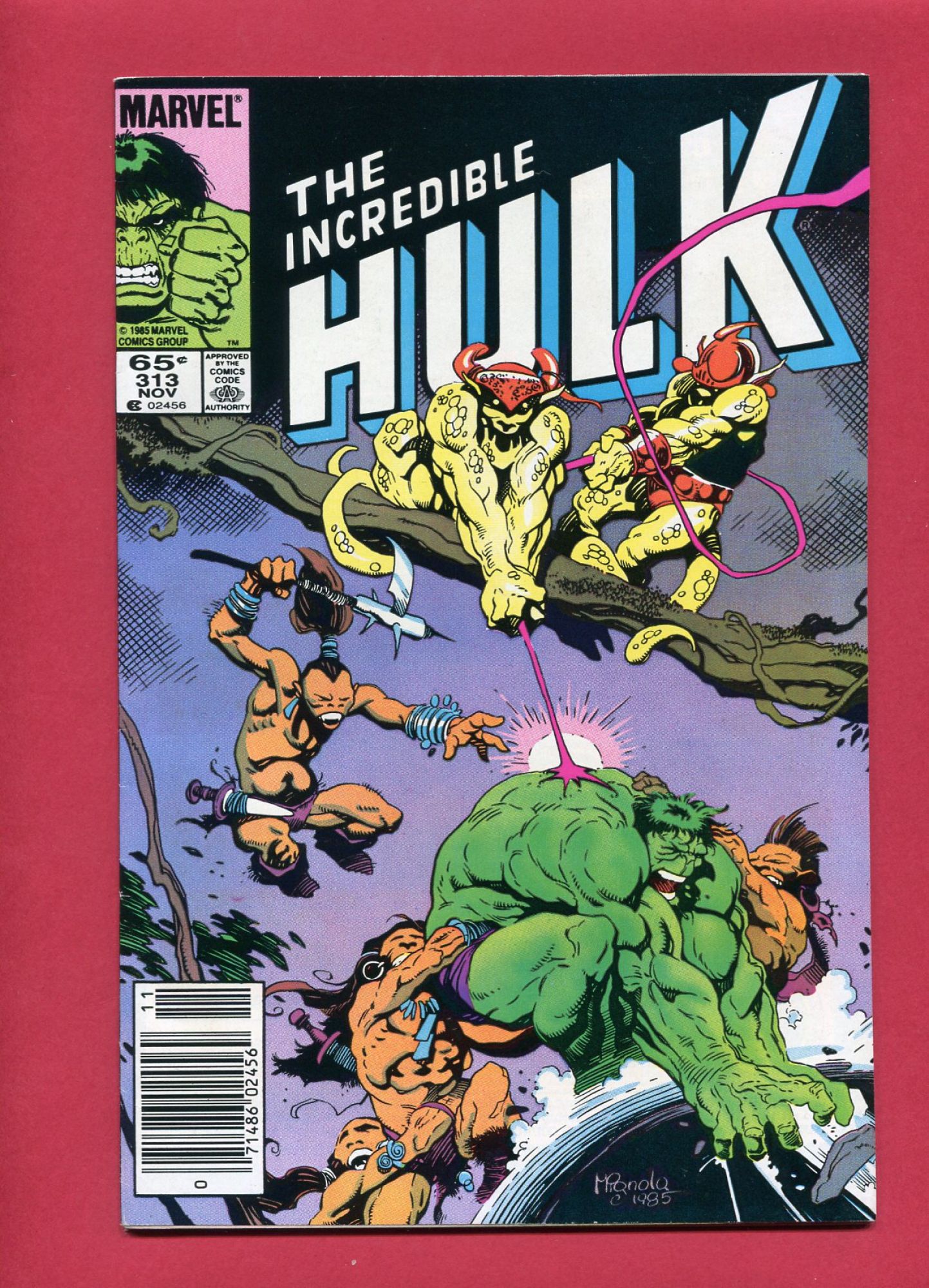 Incredible Hulk #313, Nov 1985, 8.0 VF