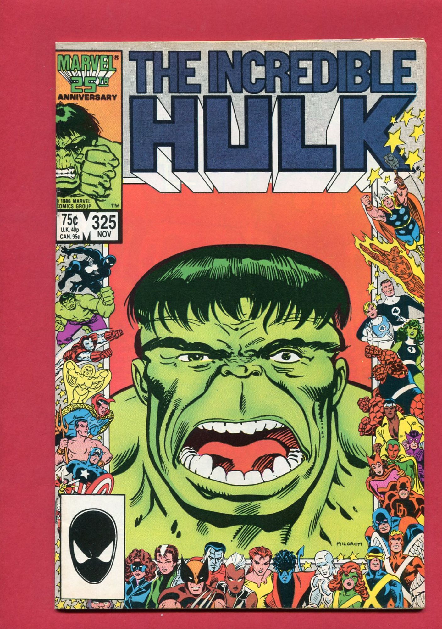 Incredible Hulk #325, Nov 1986, 7.0 FN/VF